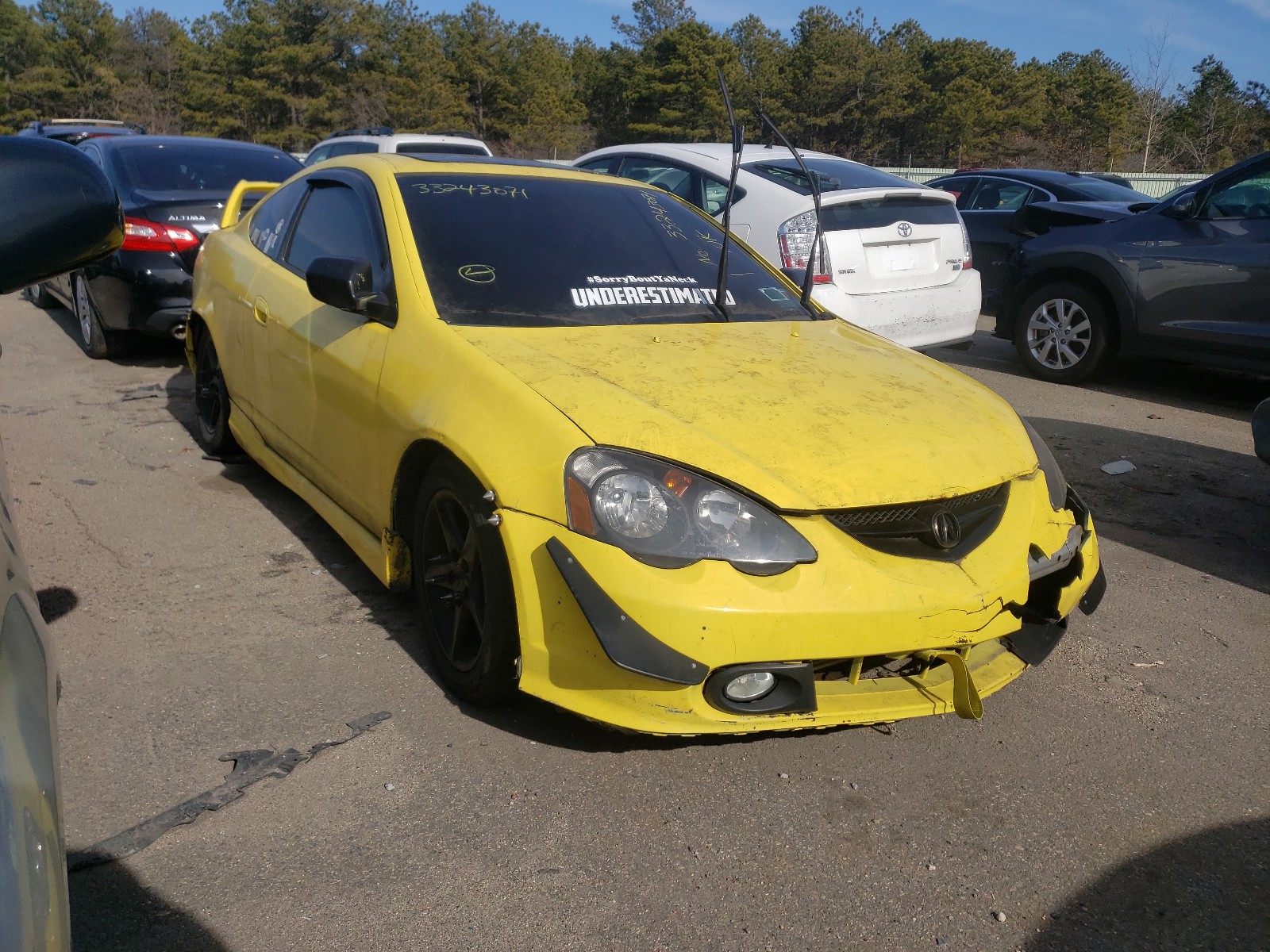 acura rsx type-s 2002 jh4dc53042c025095