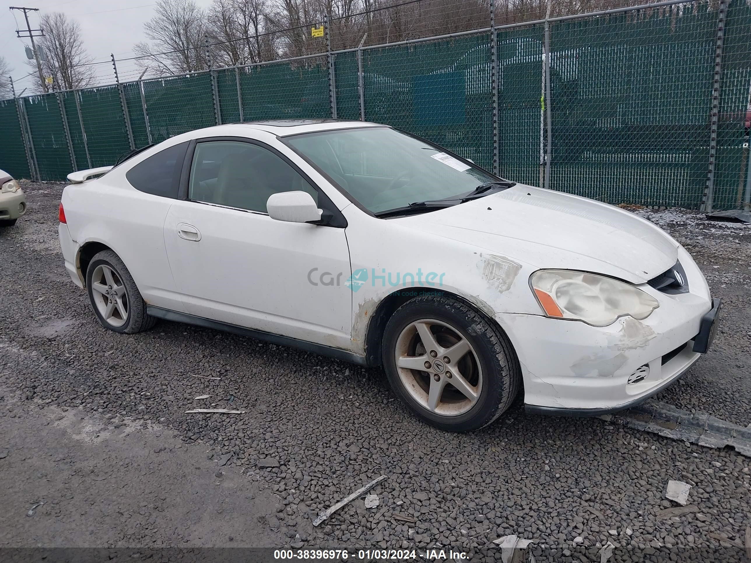 acura rsx 2003 jh4dc53833s003599