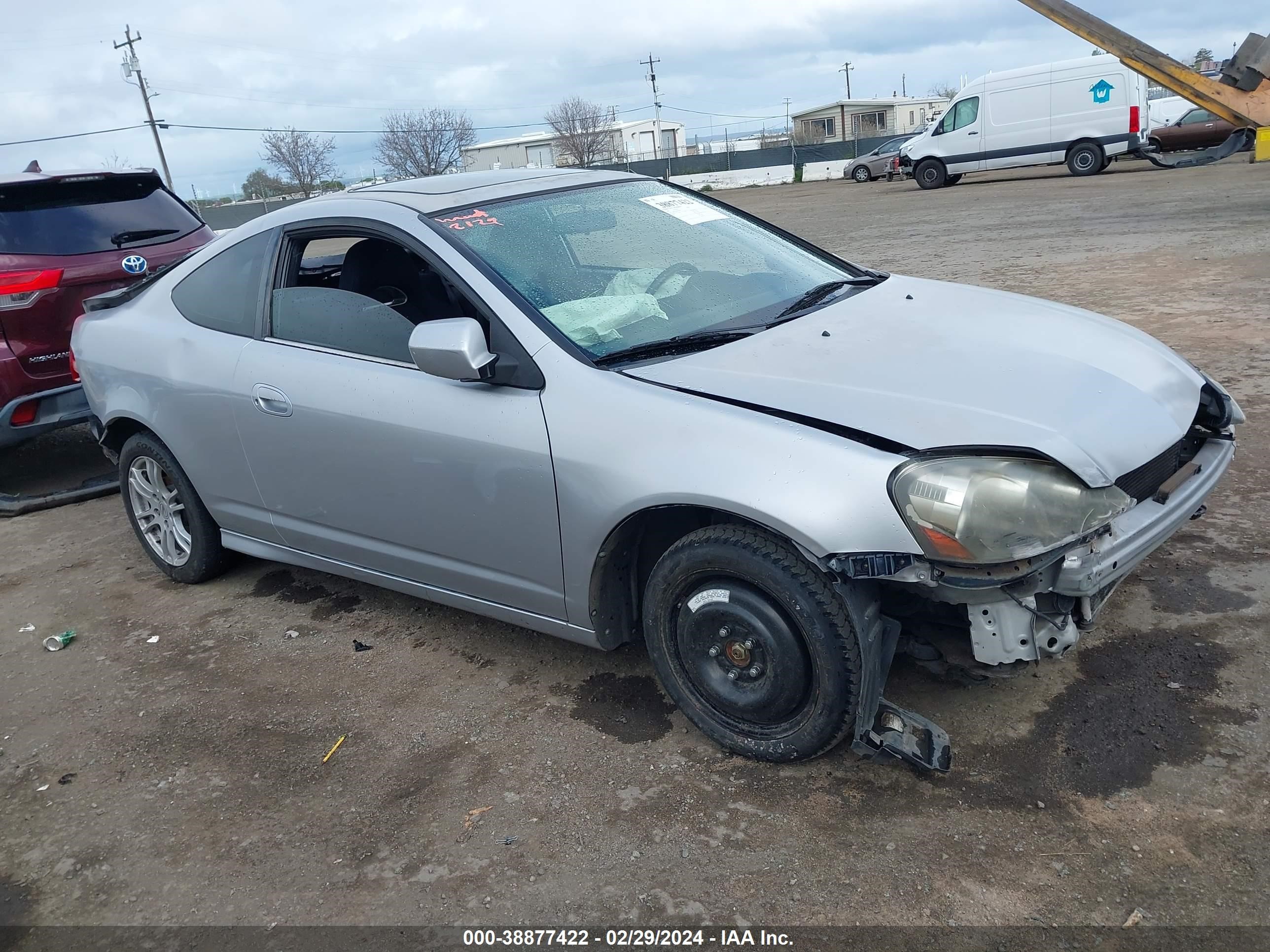 acura rsx 2005 jh4dc538x5s000198