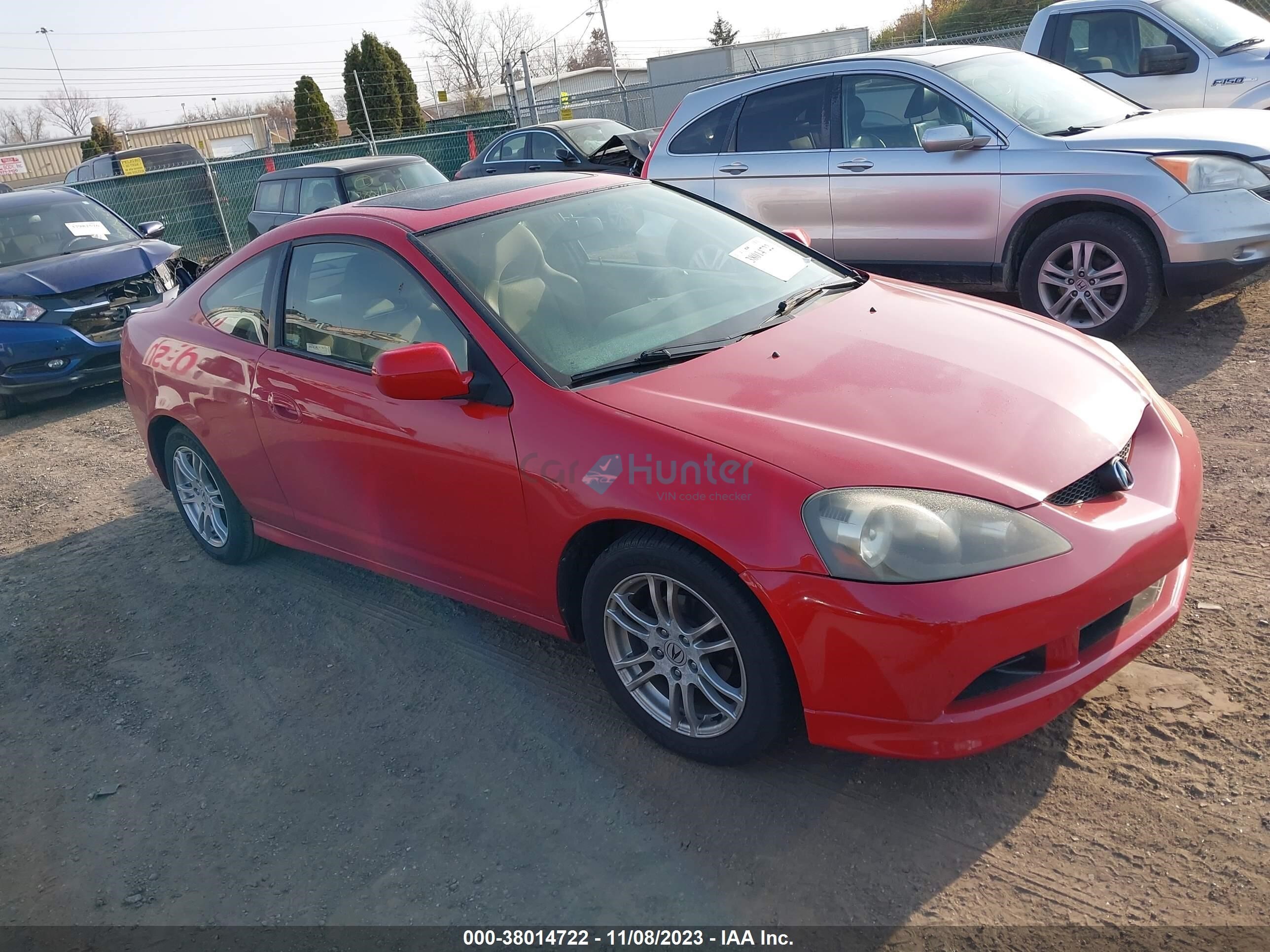 acura rsx 2005 jh4dc54815s002548
