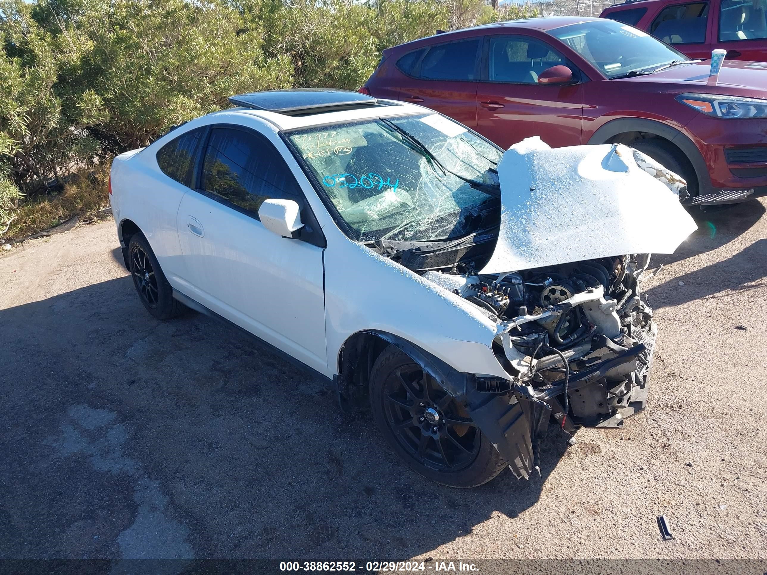 acura rsx 2002 jh4dc54832c032074