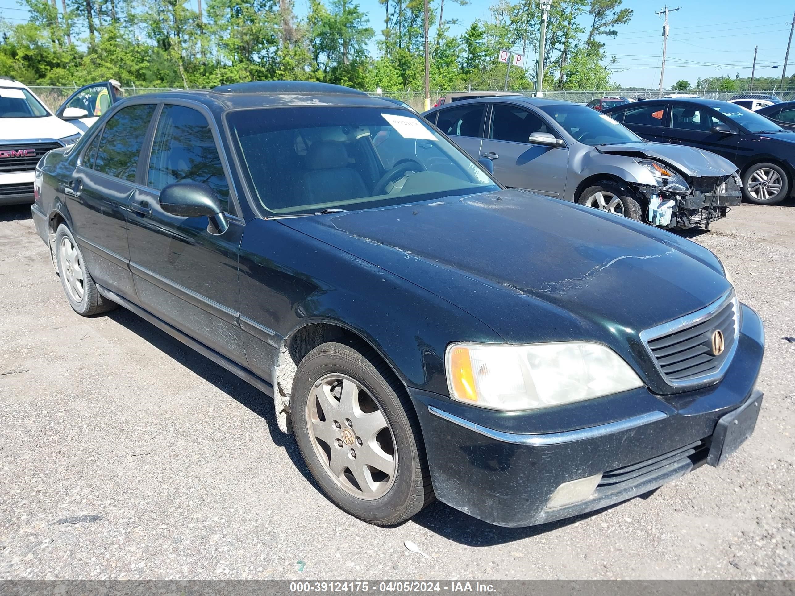 acura rl 2002 jh4ka96572c009954