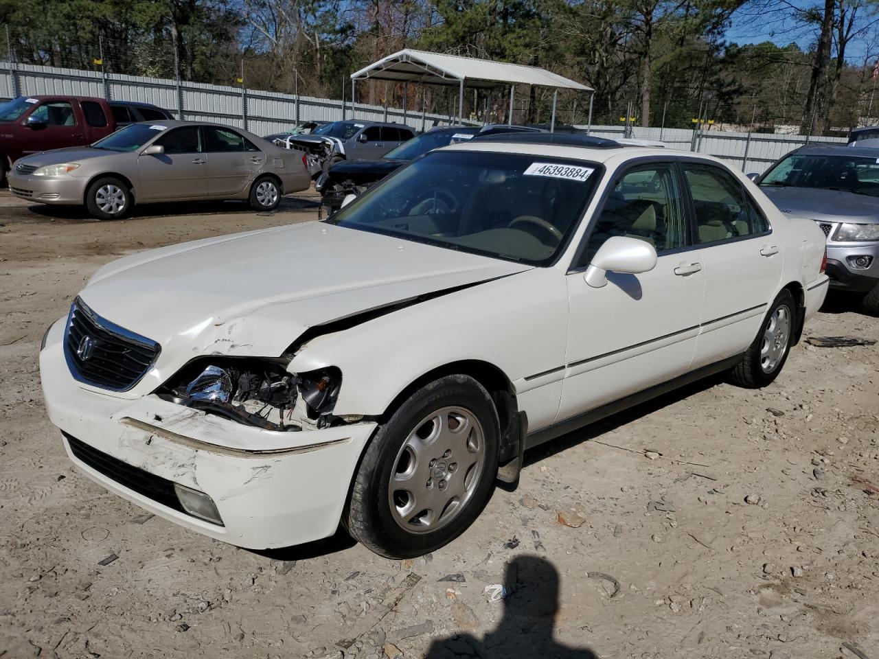 acura rl 2000 jh4ka9663yc006776