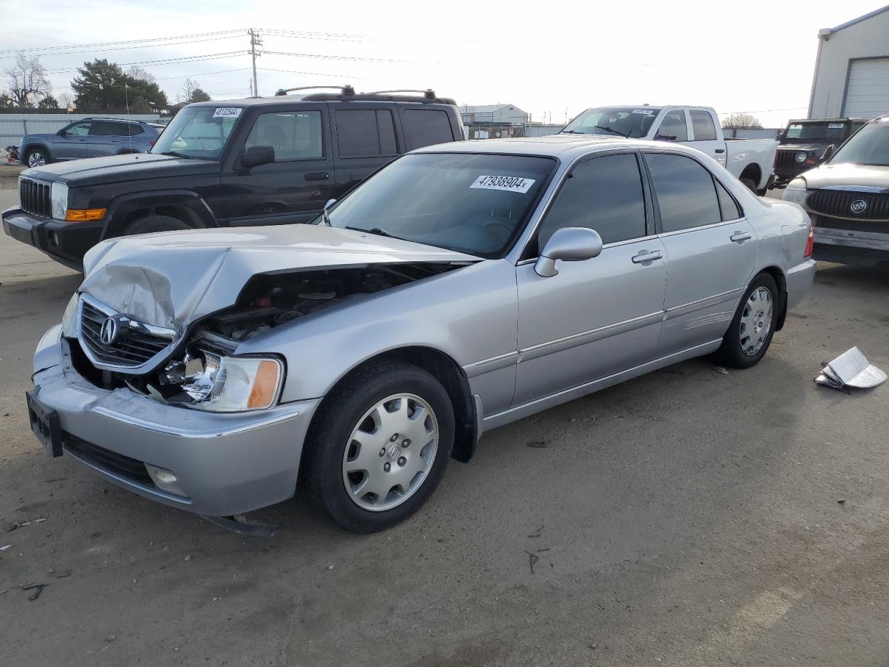 acura rl 2004 jh4ka96674c006211