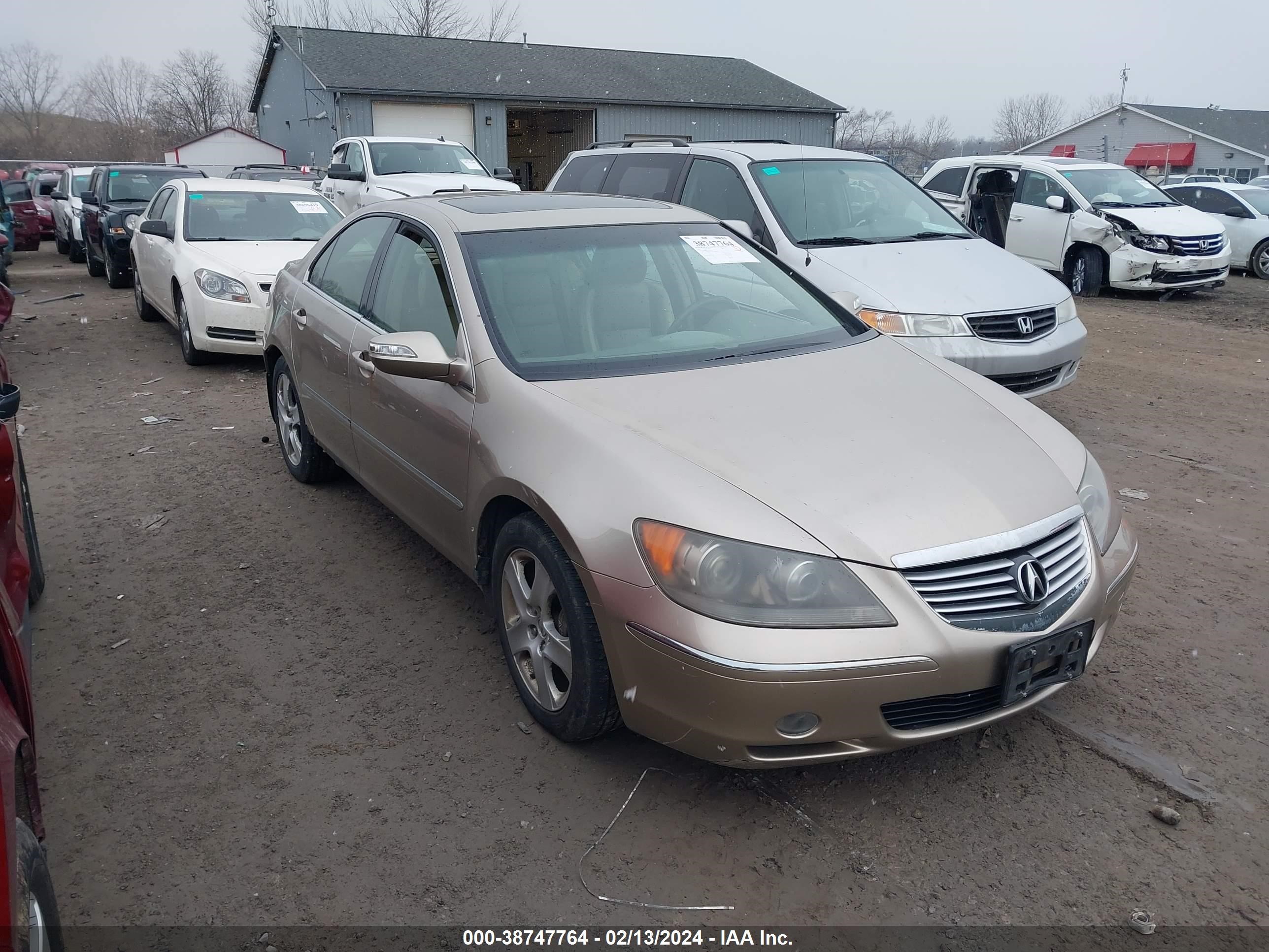 acura rl 2005 jh4kb16505c020135