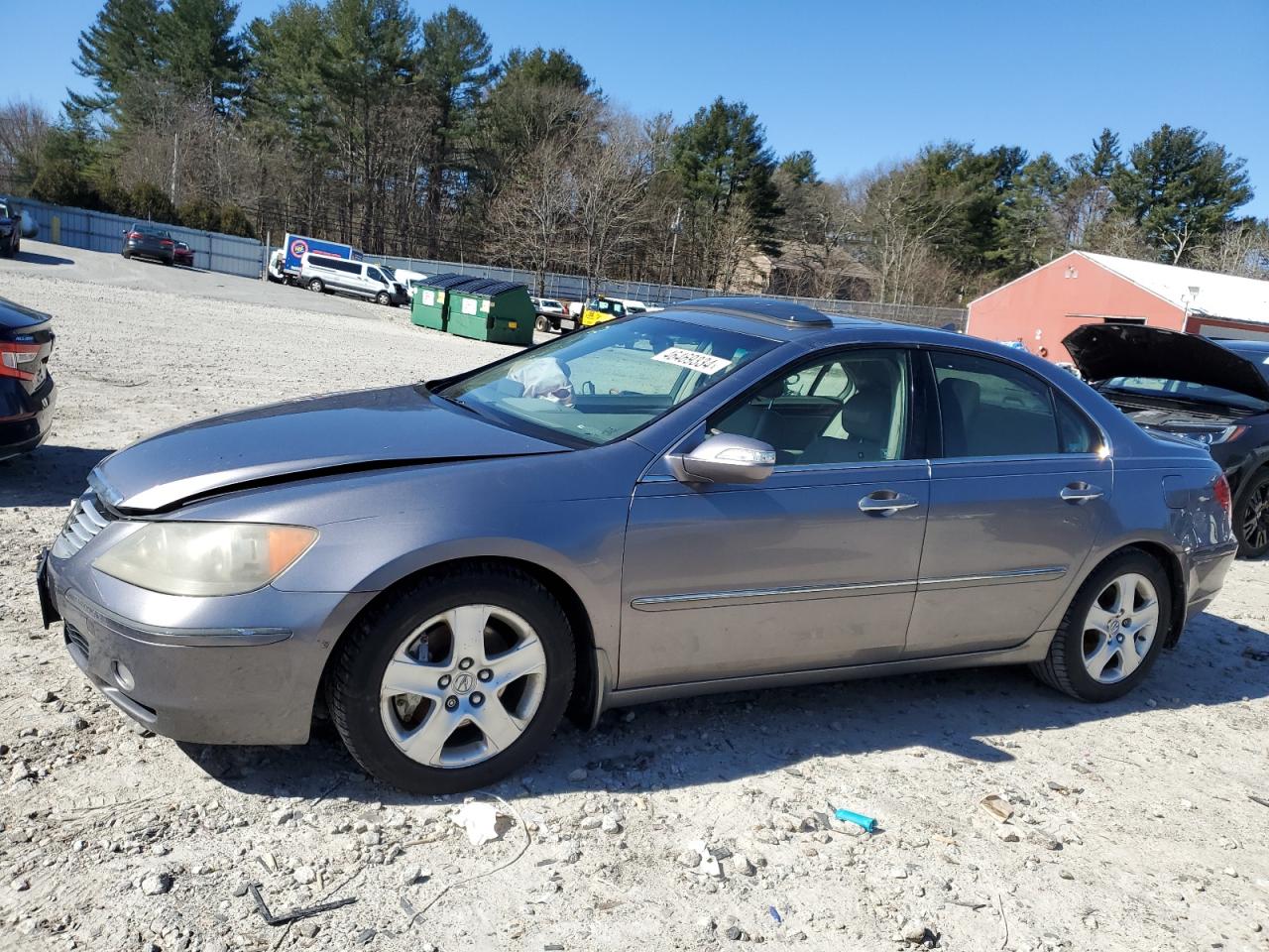 acura rl 2006 jh4kb16506c010416