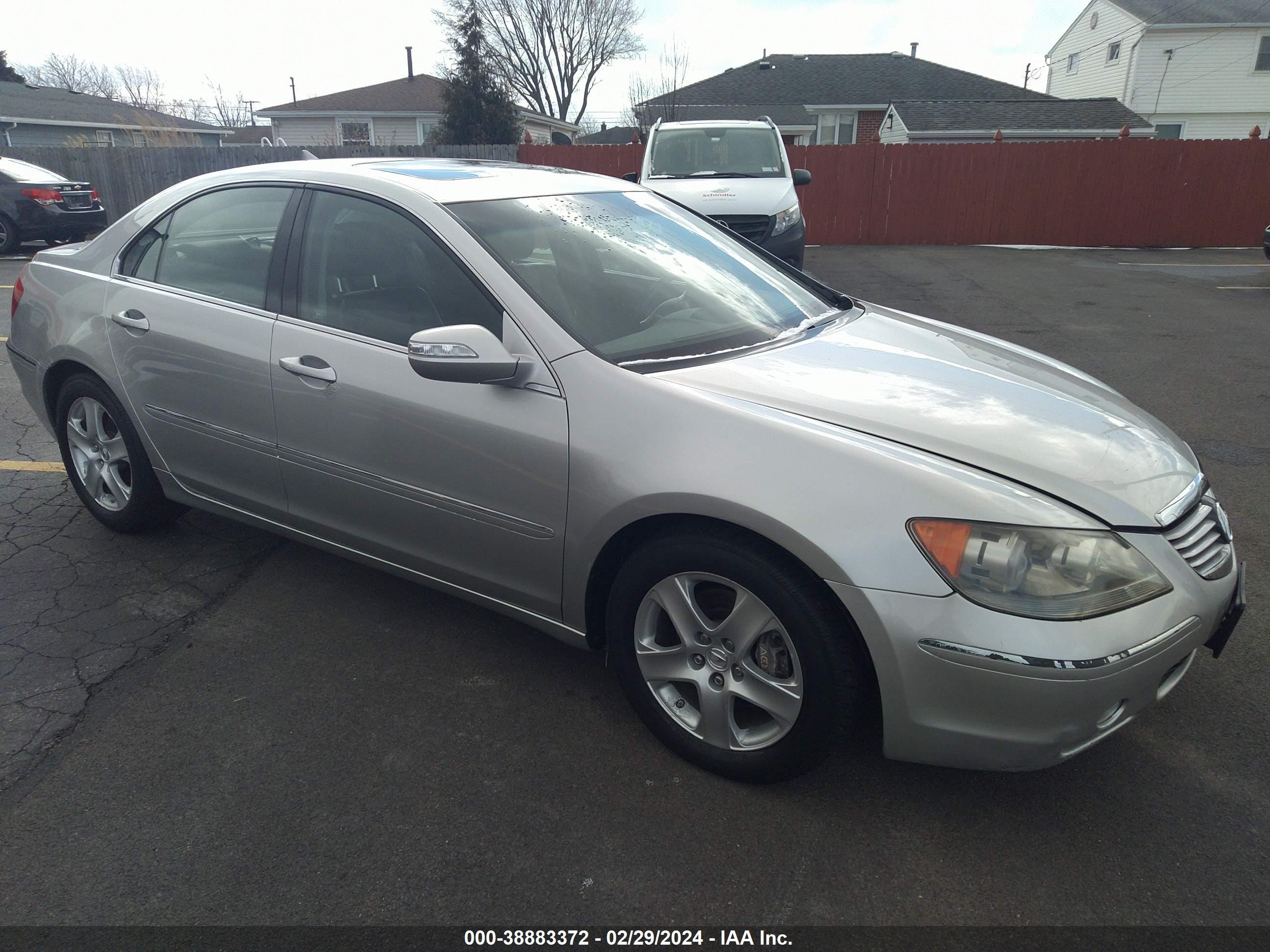 acura rl 2005 jh4kb16555c011494