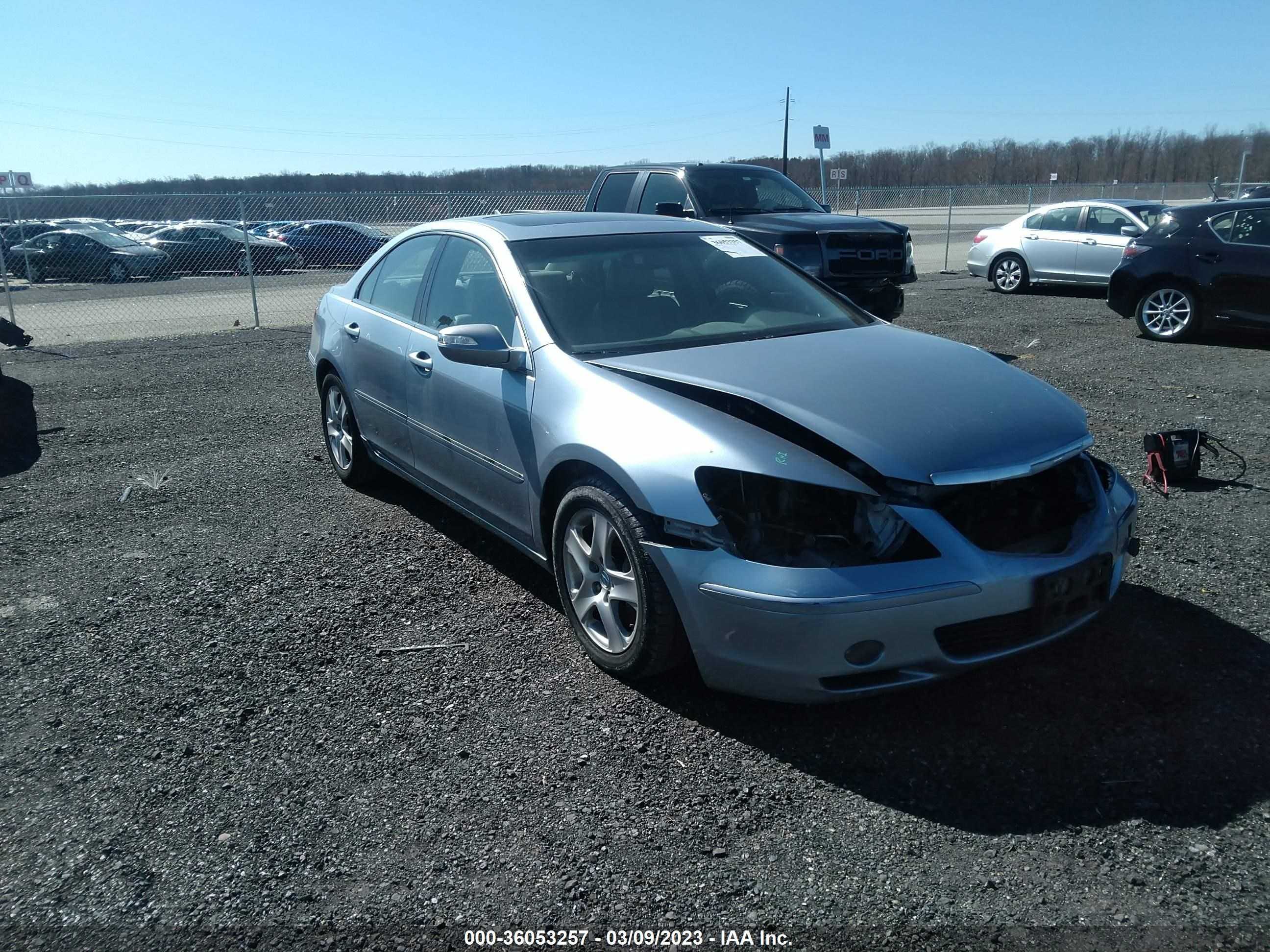 acura rl 2006 jh4kb16576c005584