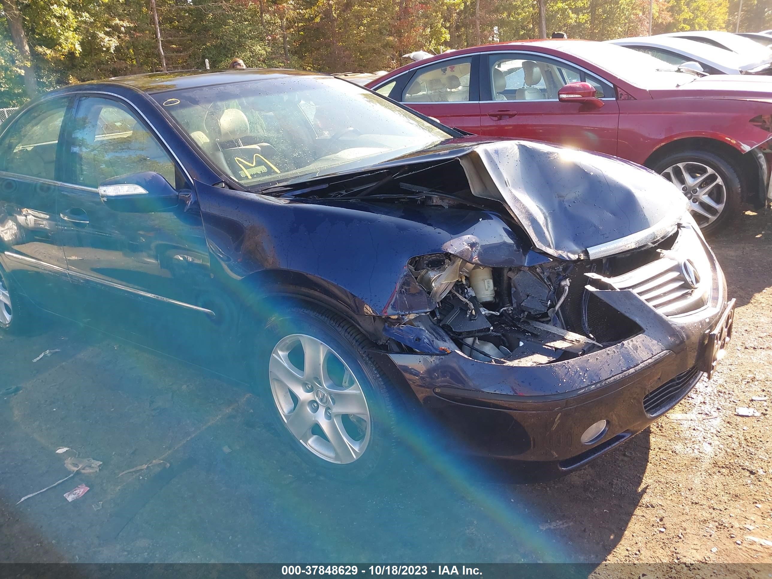 acura rl 2005 jh4kb16585c020576