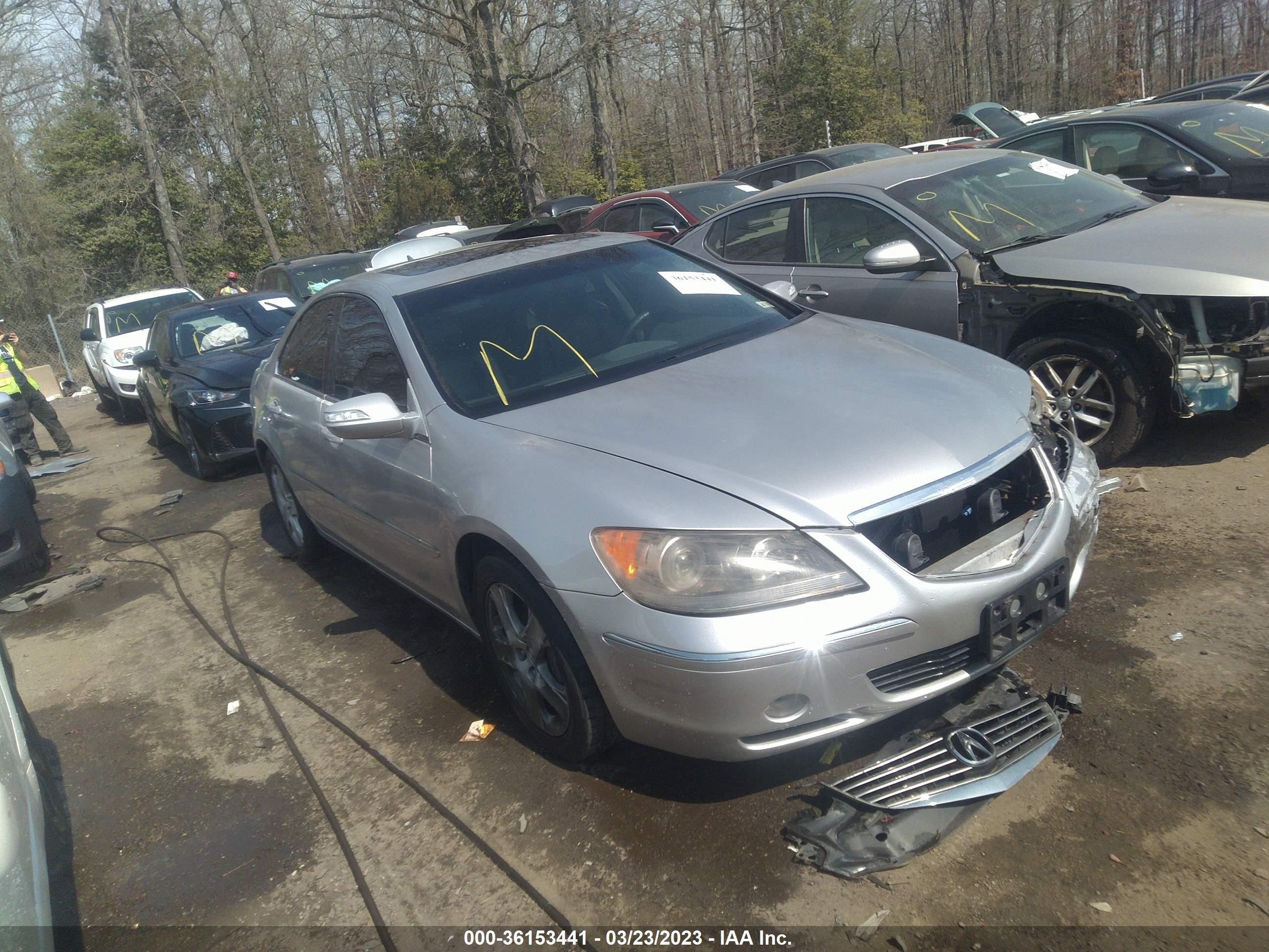 acura rl 2006 jh4kb16586c000877