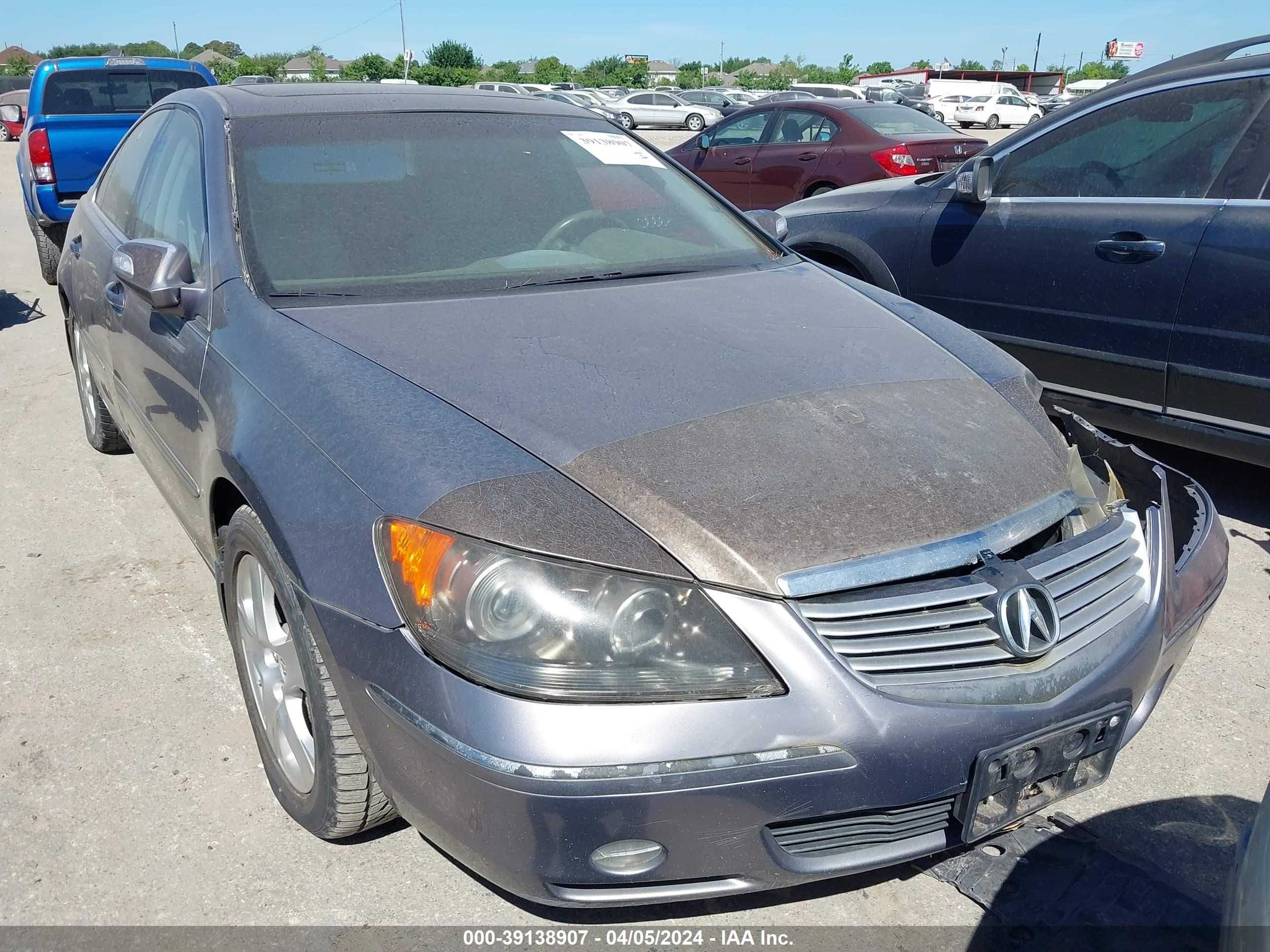 acura rl 2007 jh4kb16587c003358