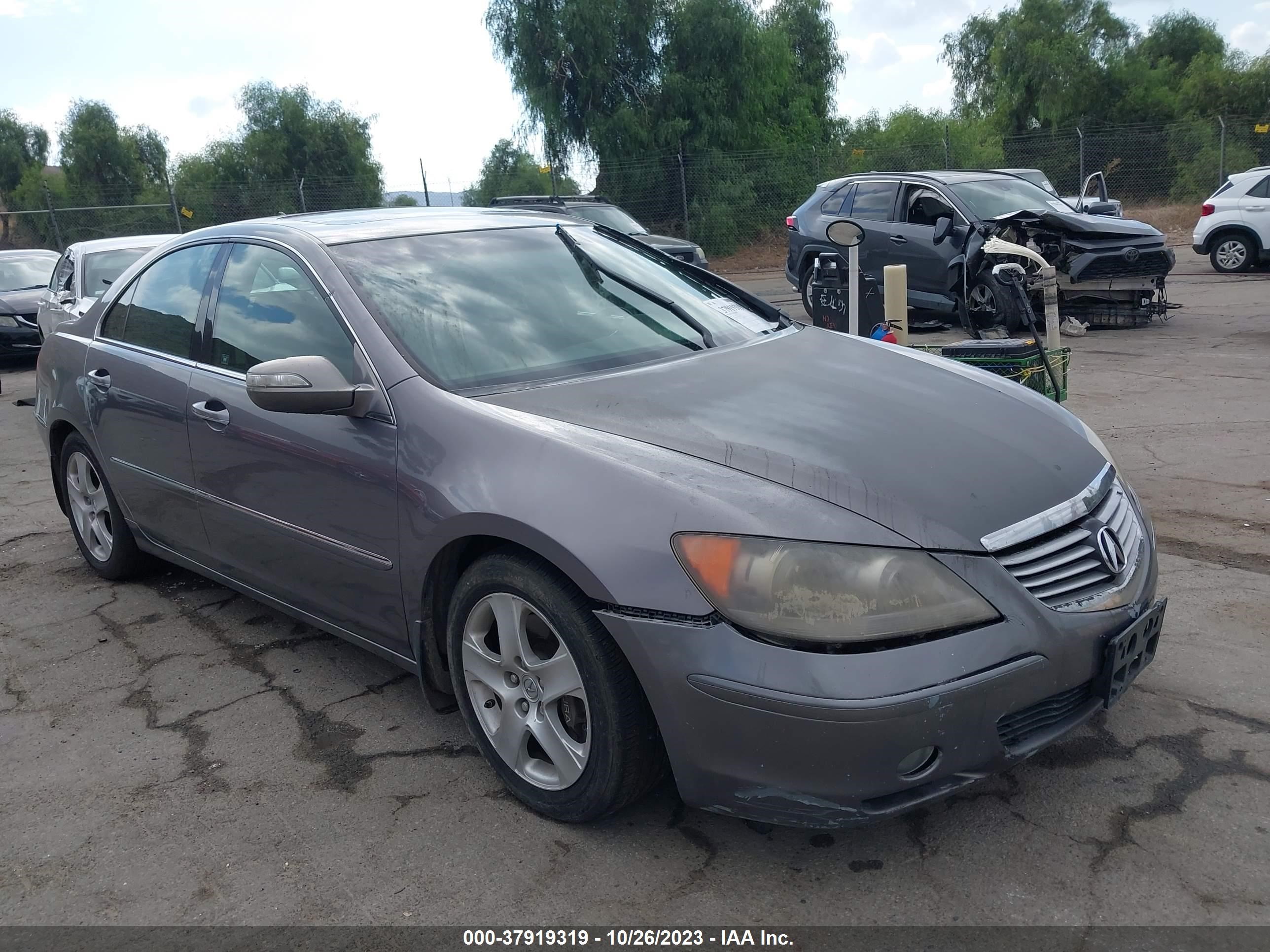 acura rl 2005 jh4kb165x5c010356