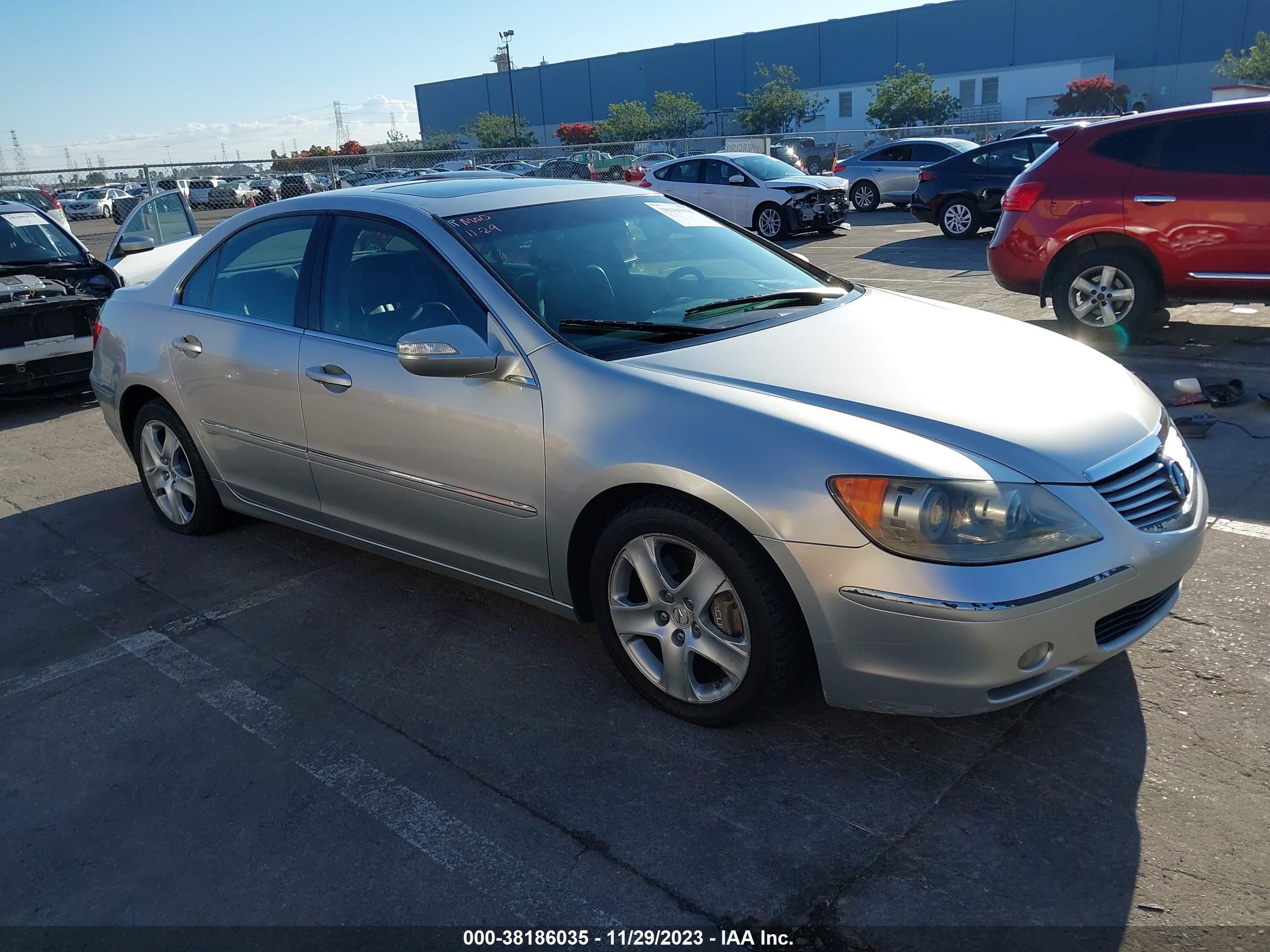 acura rl 2005 jh4kb165x5c015363