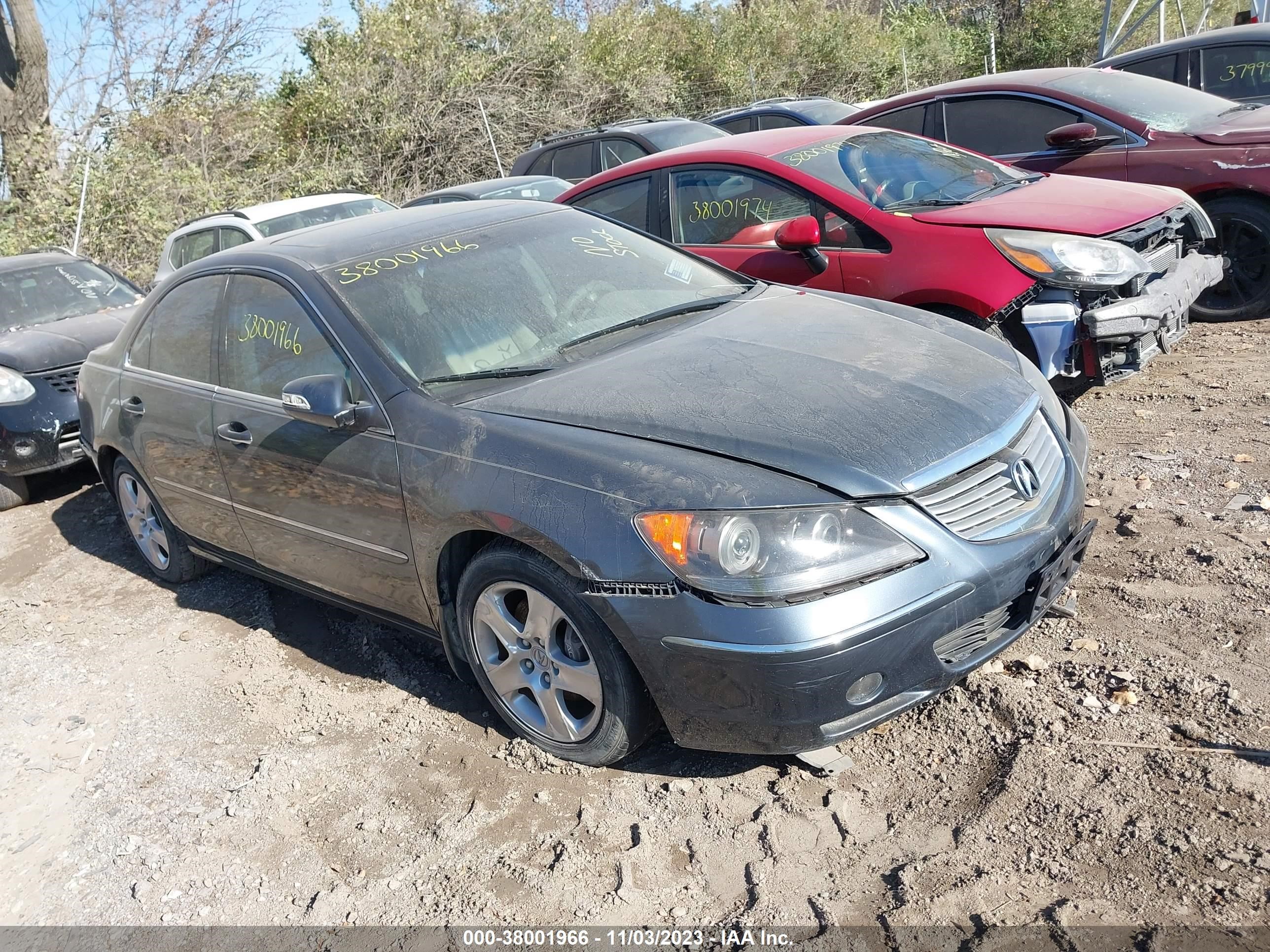 acura rl 2008 jh4kb16628c001017