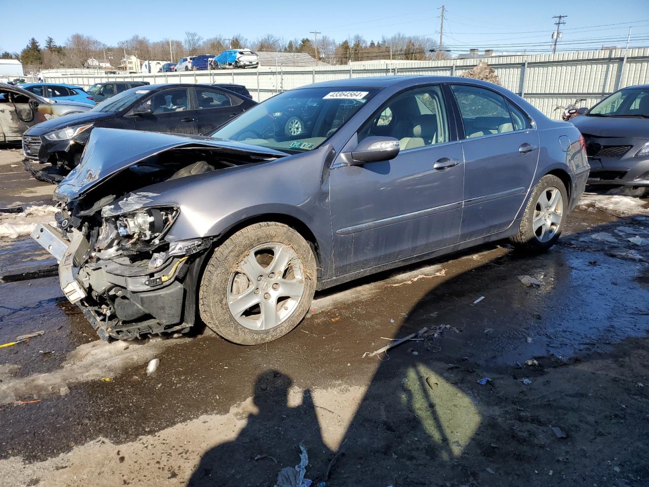 acura rl 2007 jh4kb16647c002250