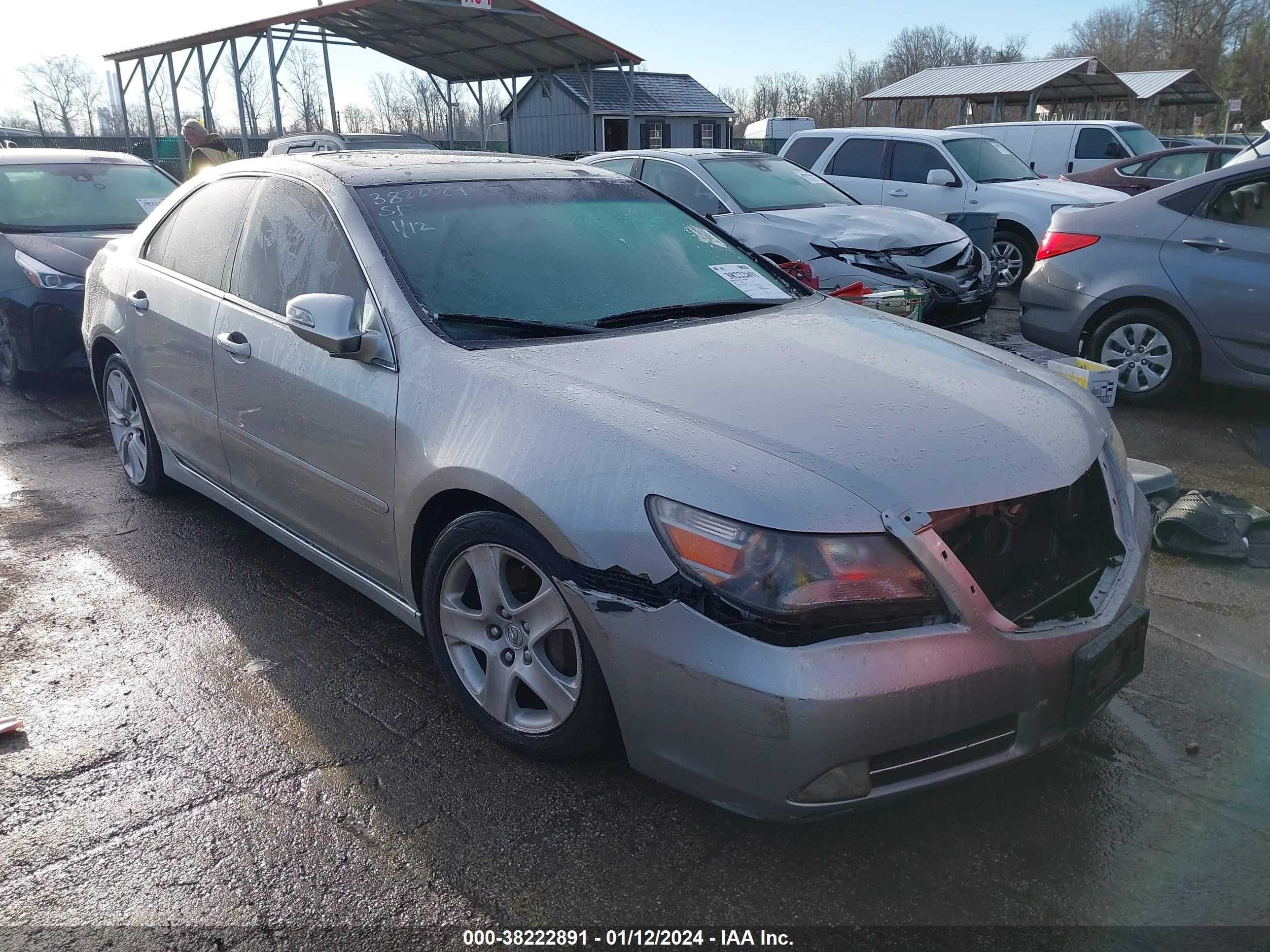 acura rl 2009 jh4kb26659c001889