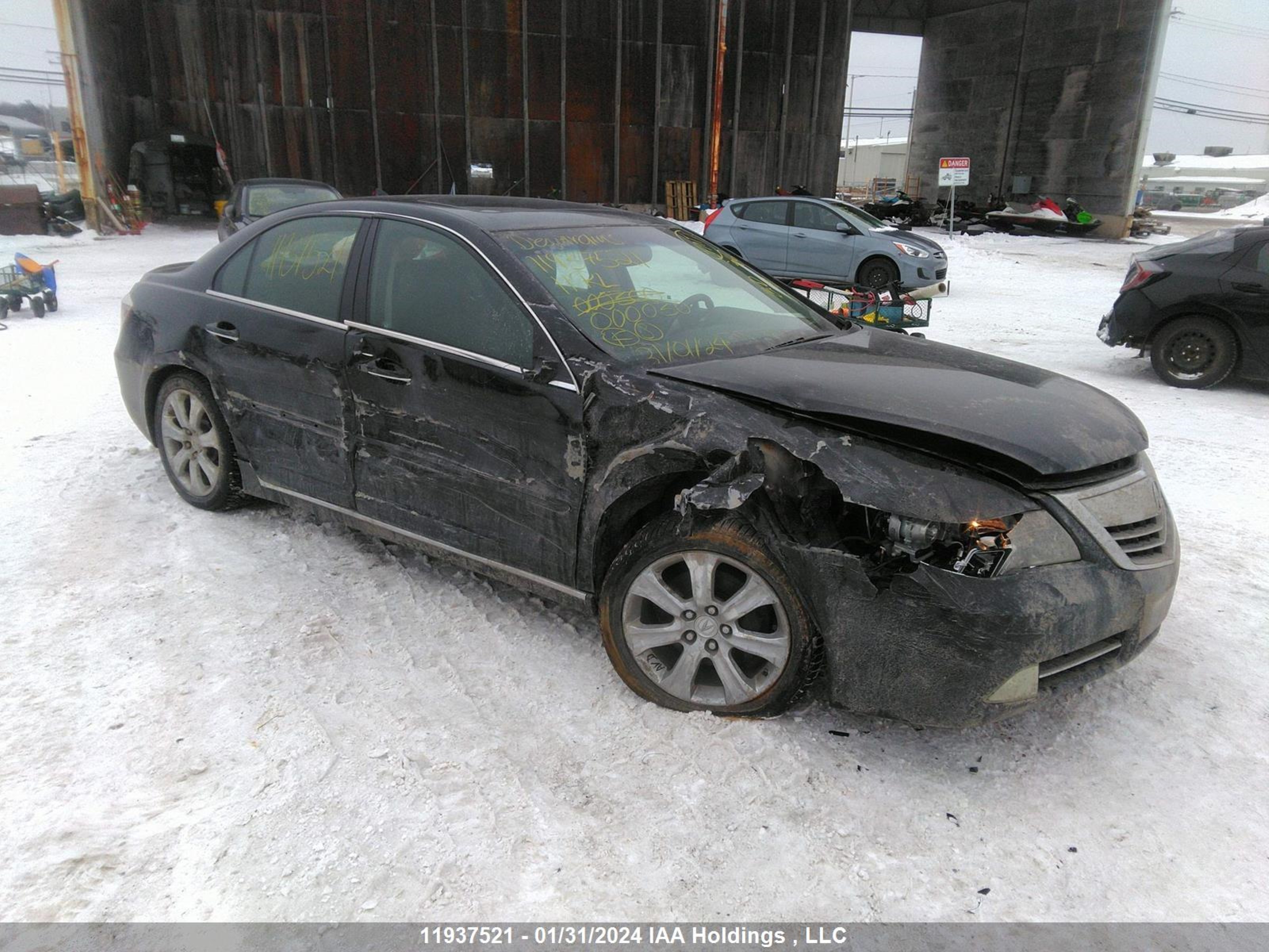 acura rl 2011 jh4kb2f64bc000030