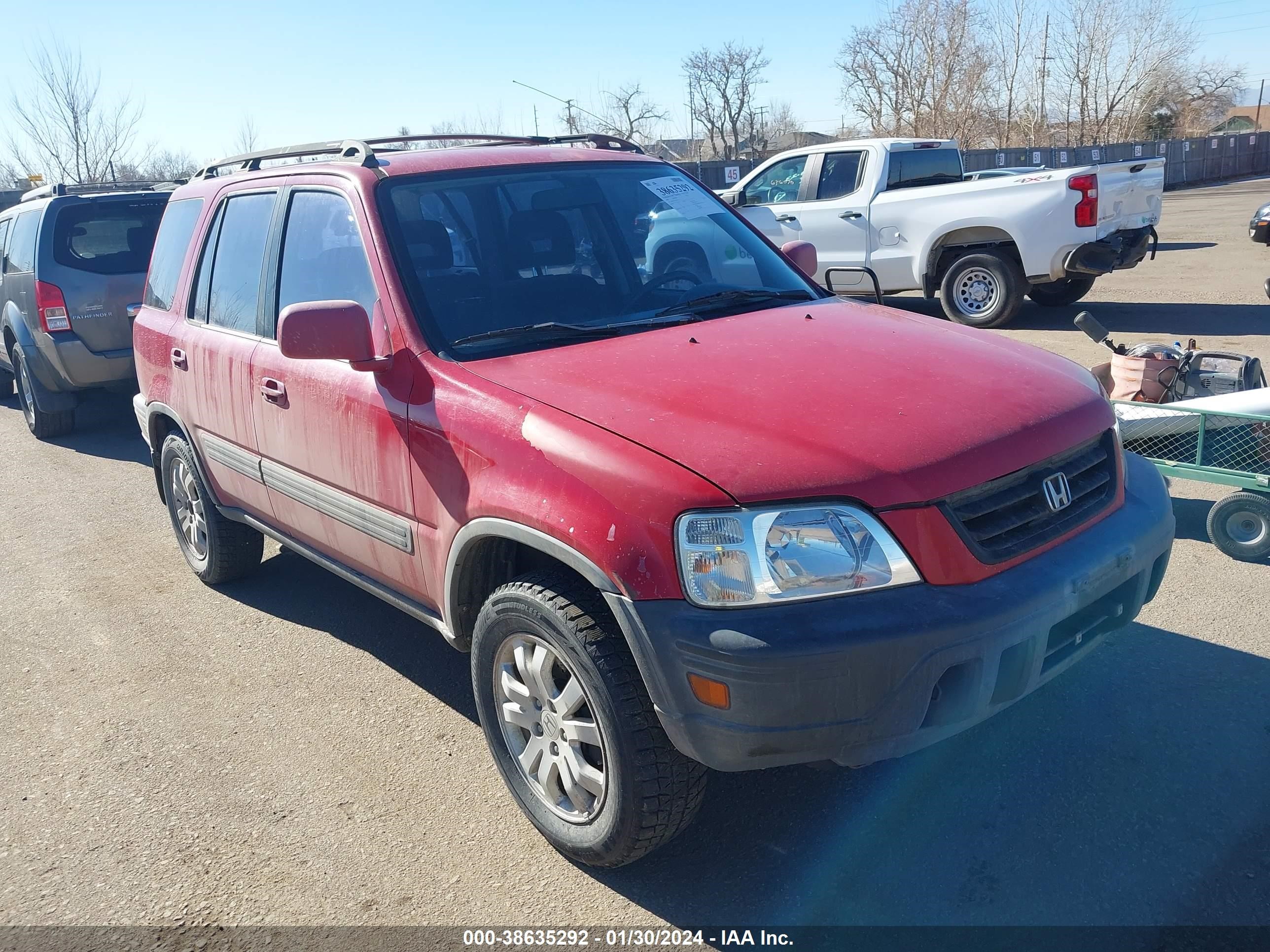 honda cr-v 1999 jhlrd1767xc012170