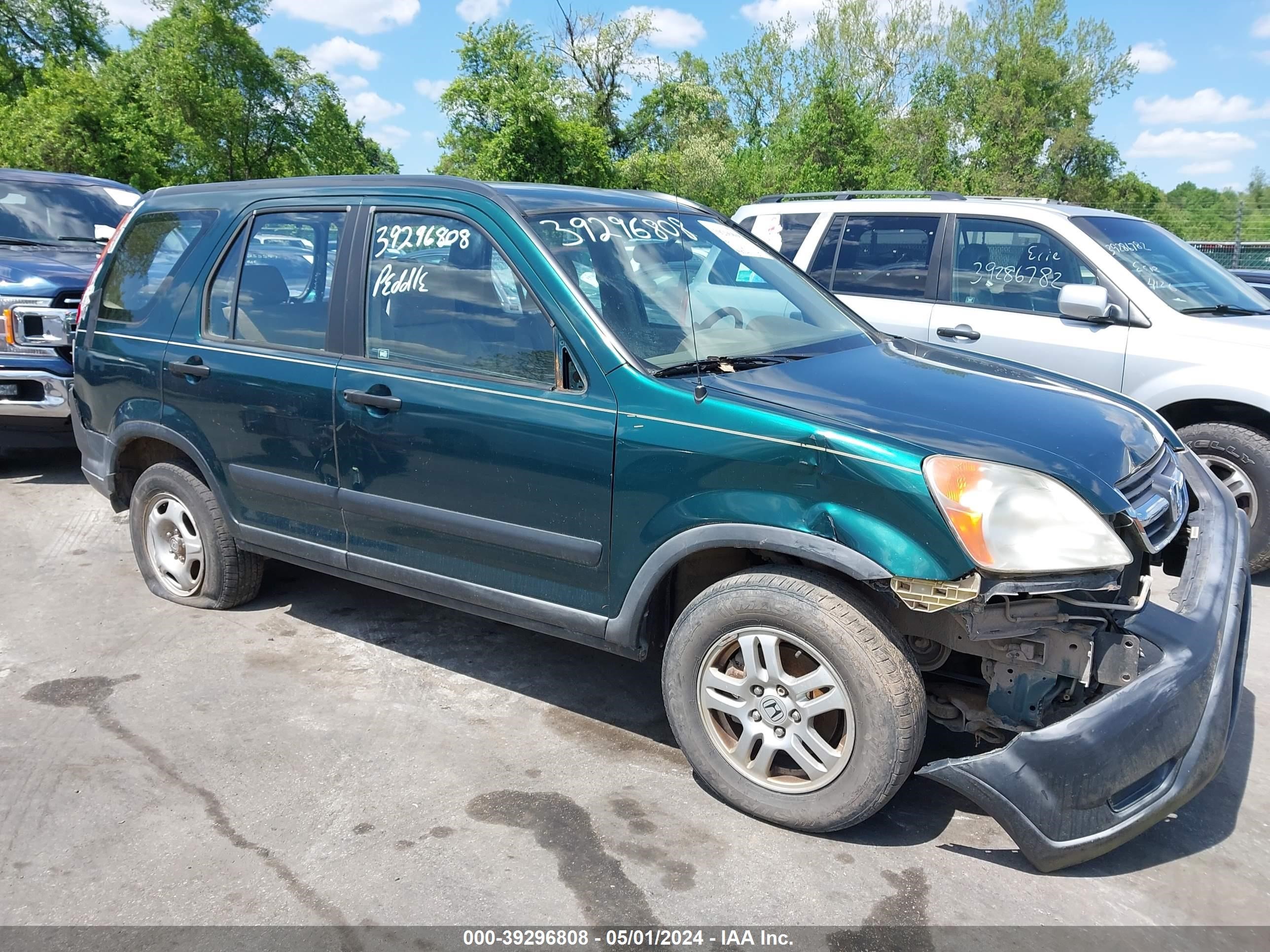 honda cr-v 2004 jhlrd68424c020750