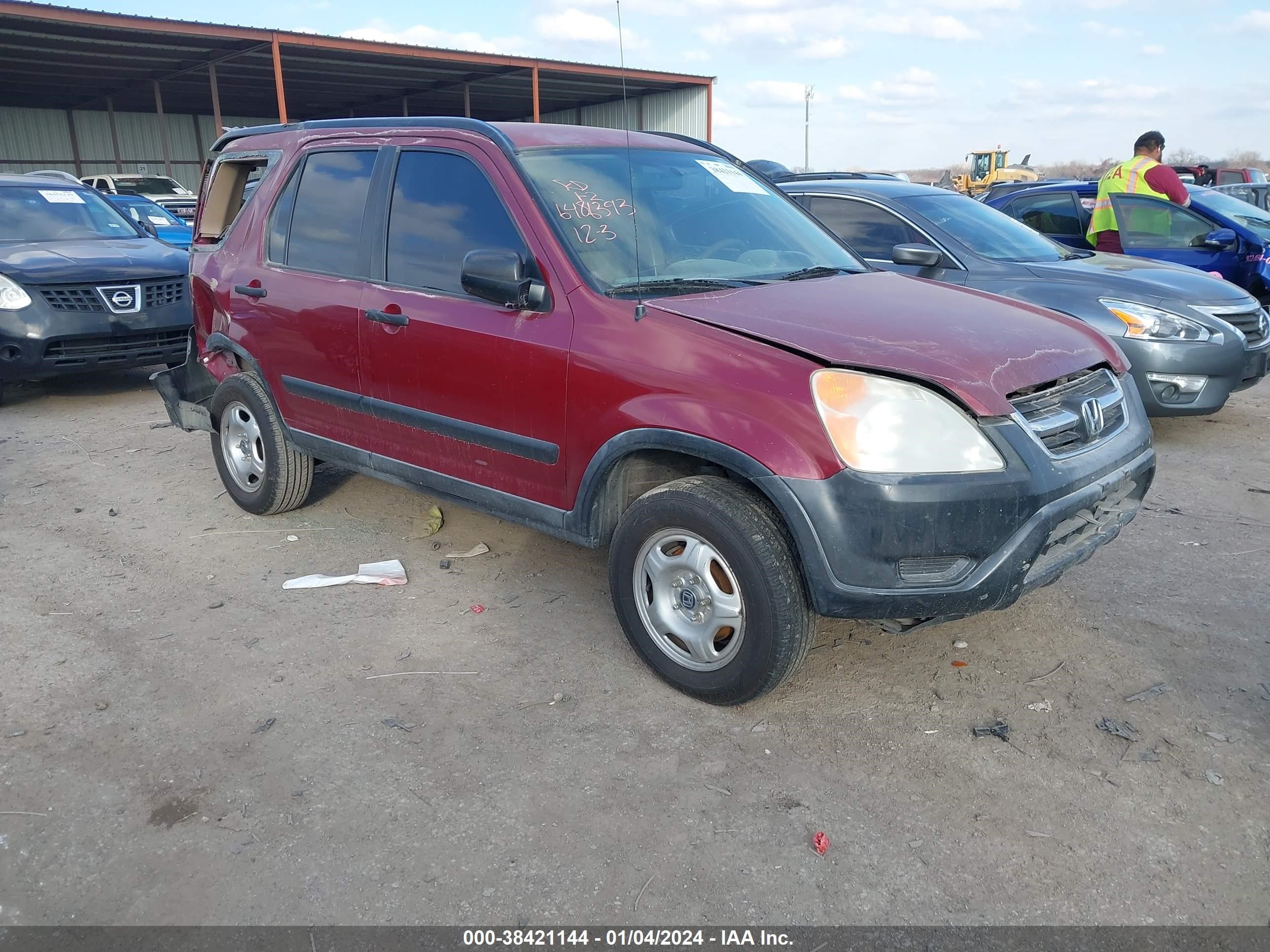 honda cr-v 2002 jhlrd68512c006666