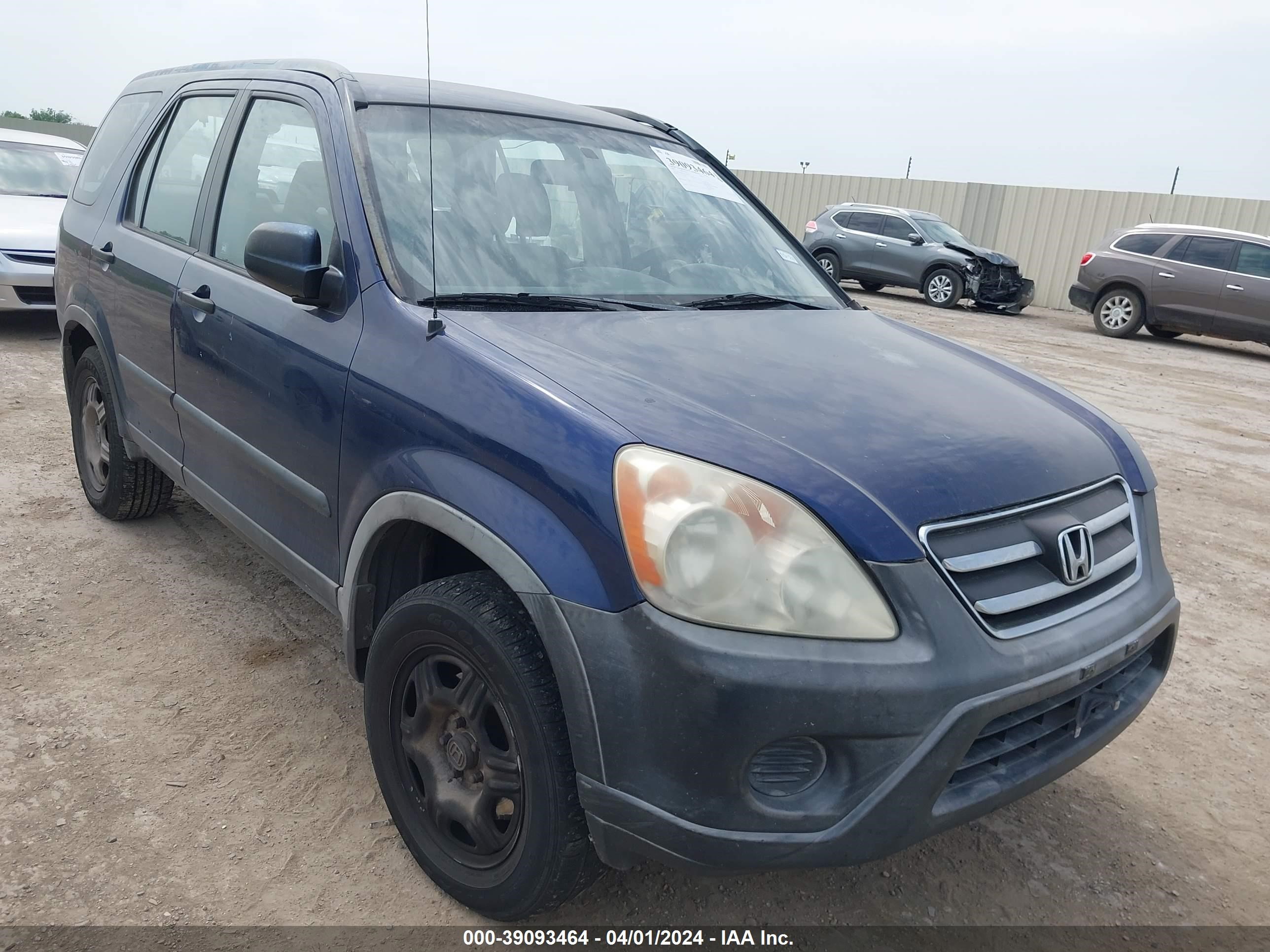 honda cr-v 2005 jhlrd68575c002190