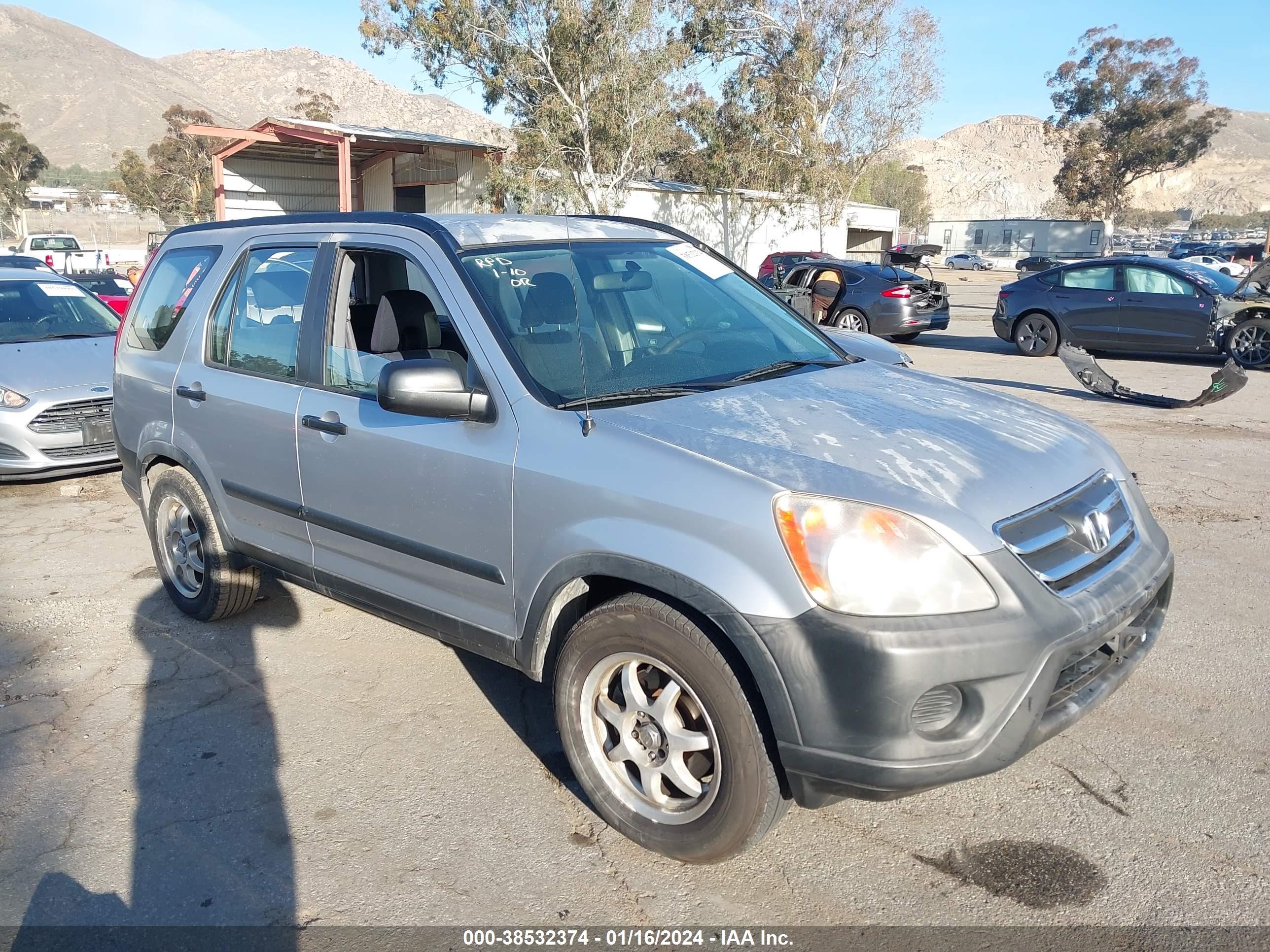 honda cr-v 2005 jhlrd68575c012668