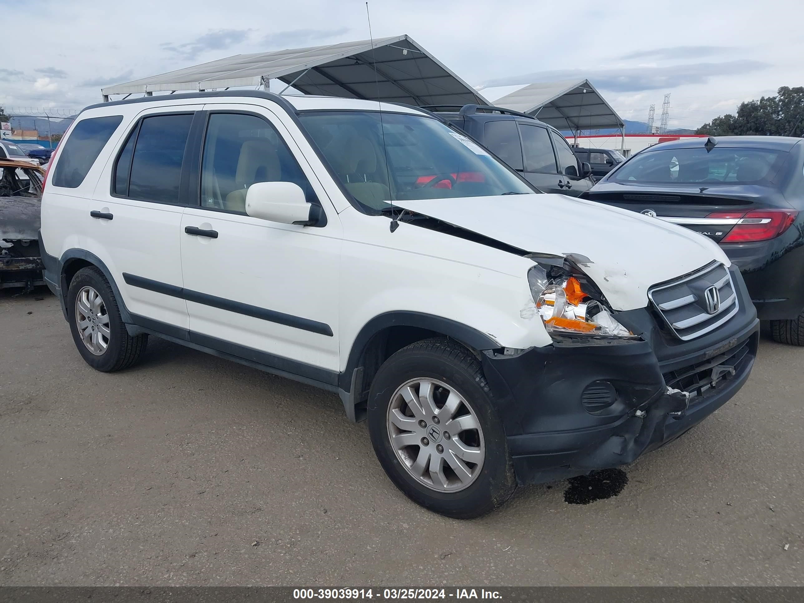 honda cr-v 2006 jhlrd68826c021564