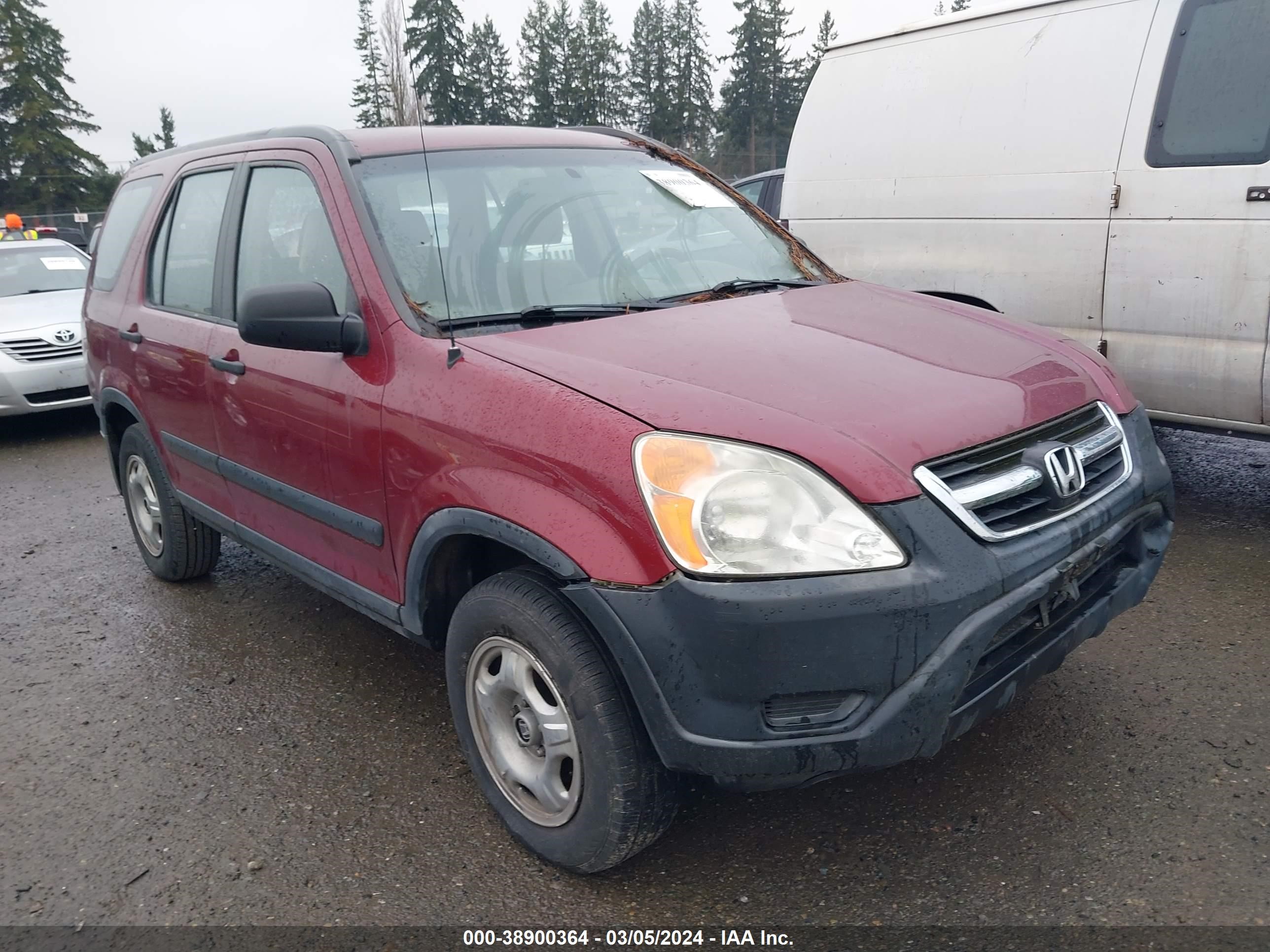 honda cr-v 2004 jhlrd78434c007267