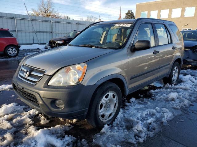 honda cr-v lx 2006 jhlrd78516c053059