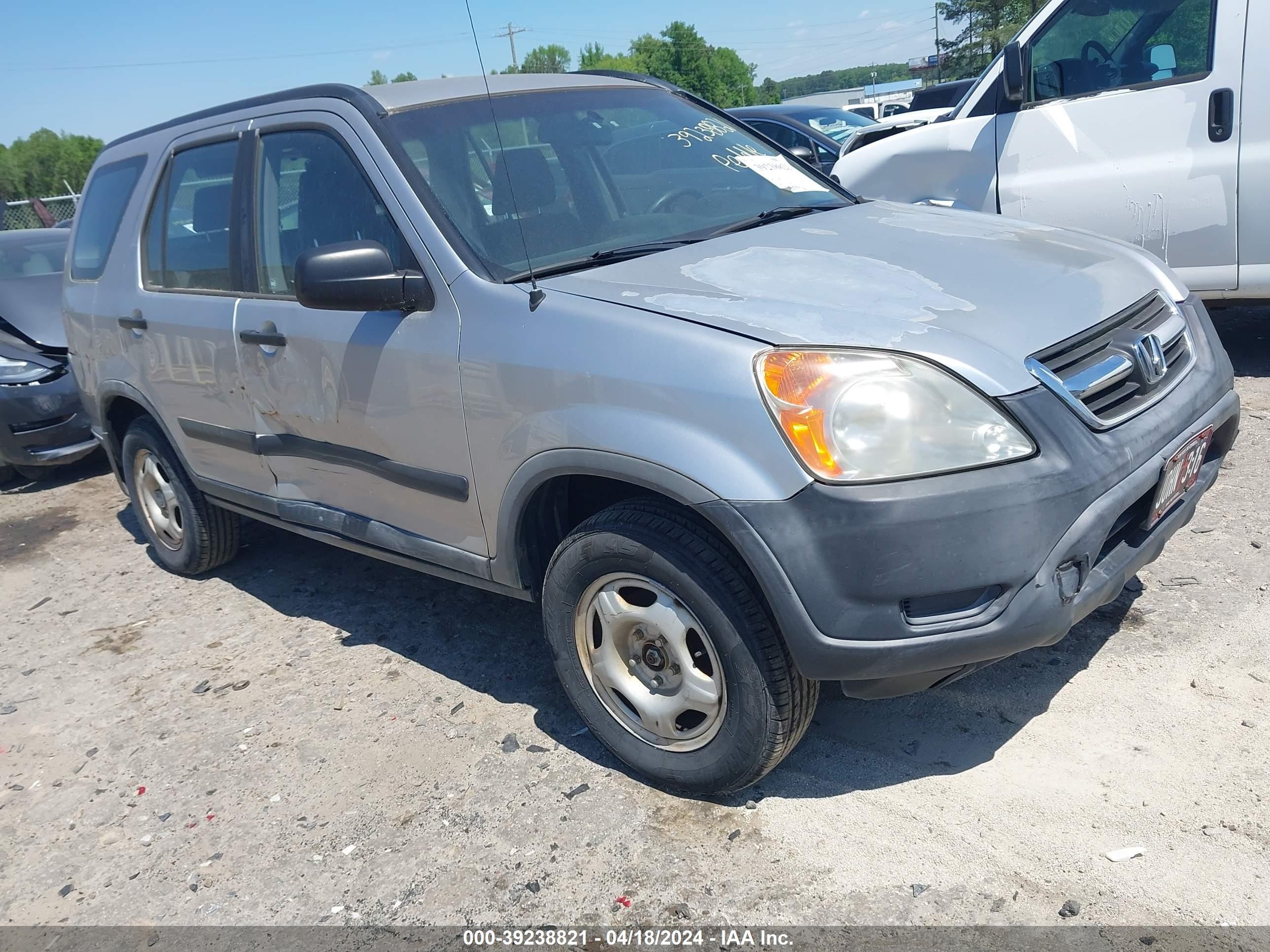 honda cr-v 2004 jhlrd78524c048613