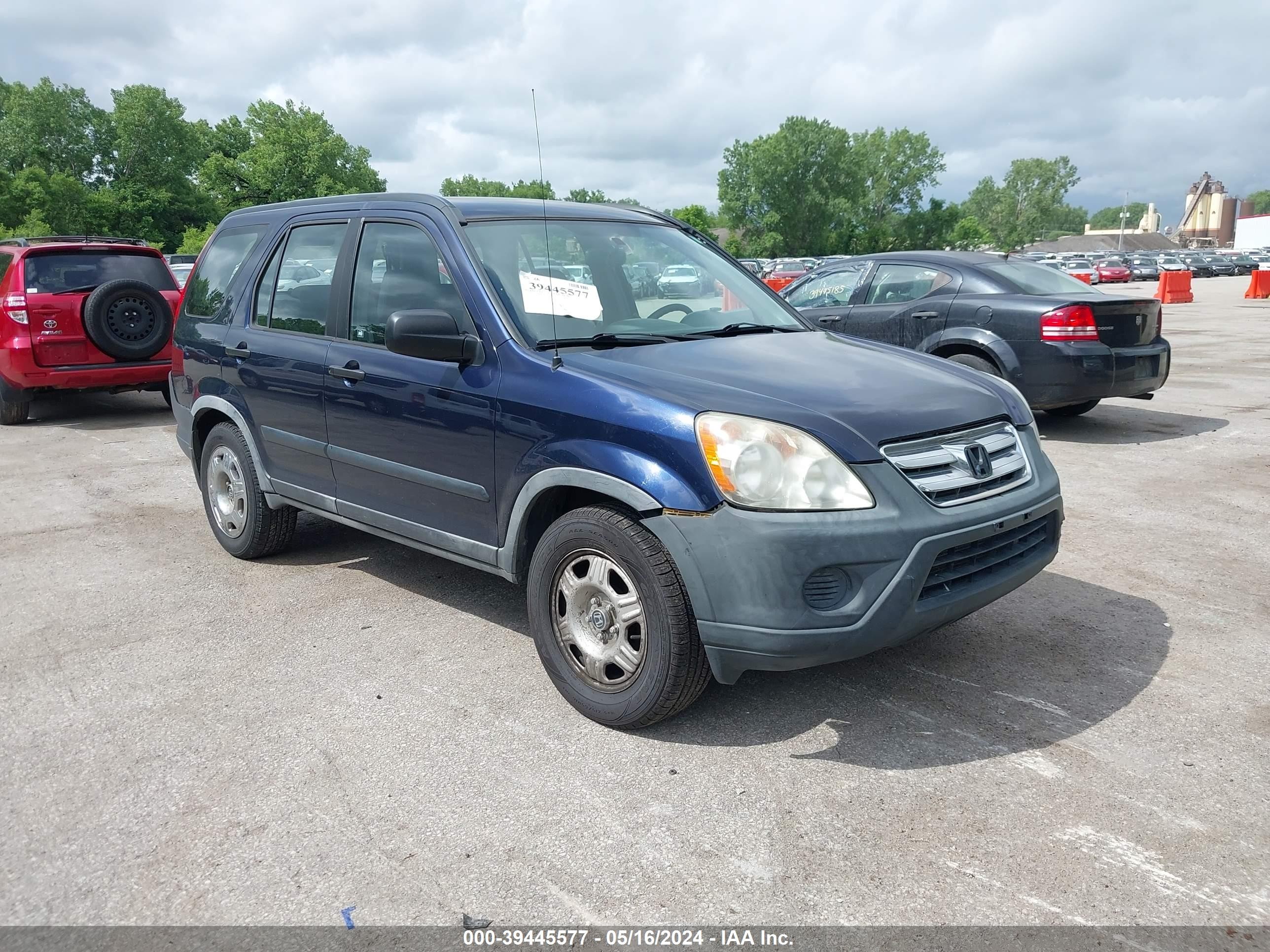 honda cr-v 2006 jhlrd78536c043214