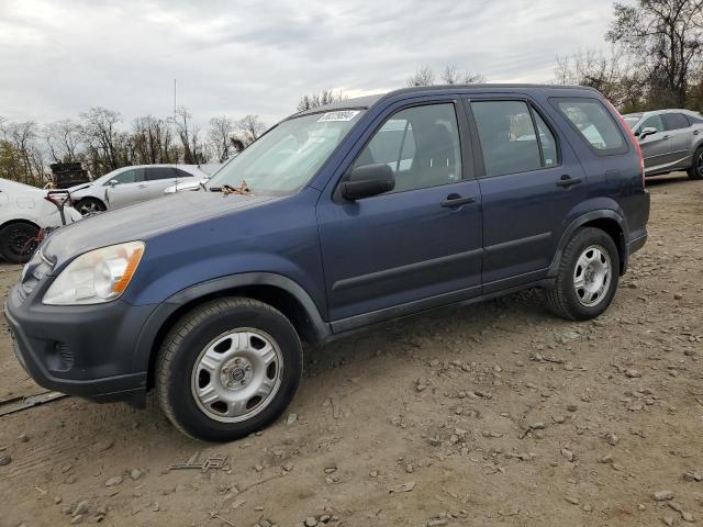 honda cr-v lx 2006 jhlrd78546c006592