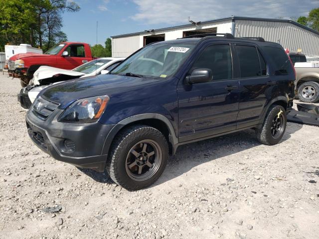 honda crv 2006 jhlrd78546c057588