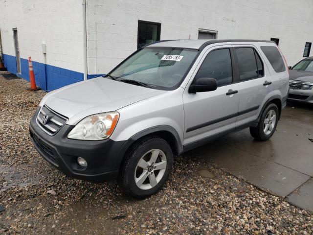 honda cr-v lx 2006 jhlrd78556c051248