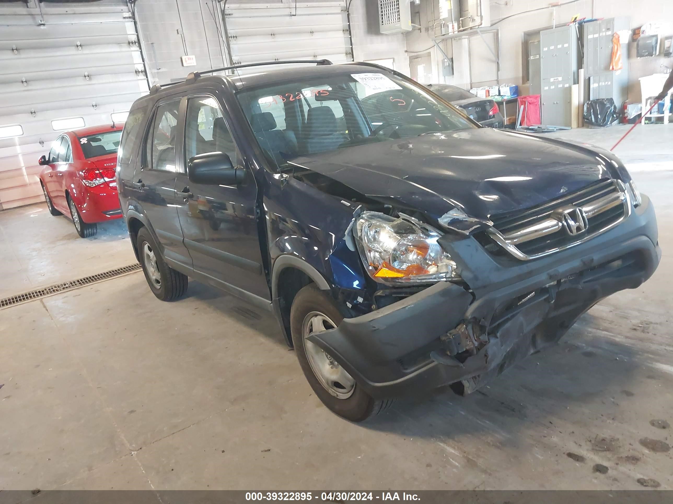 honda cr-v 2004 jhlrd785x4c008814