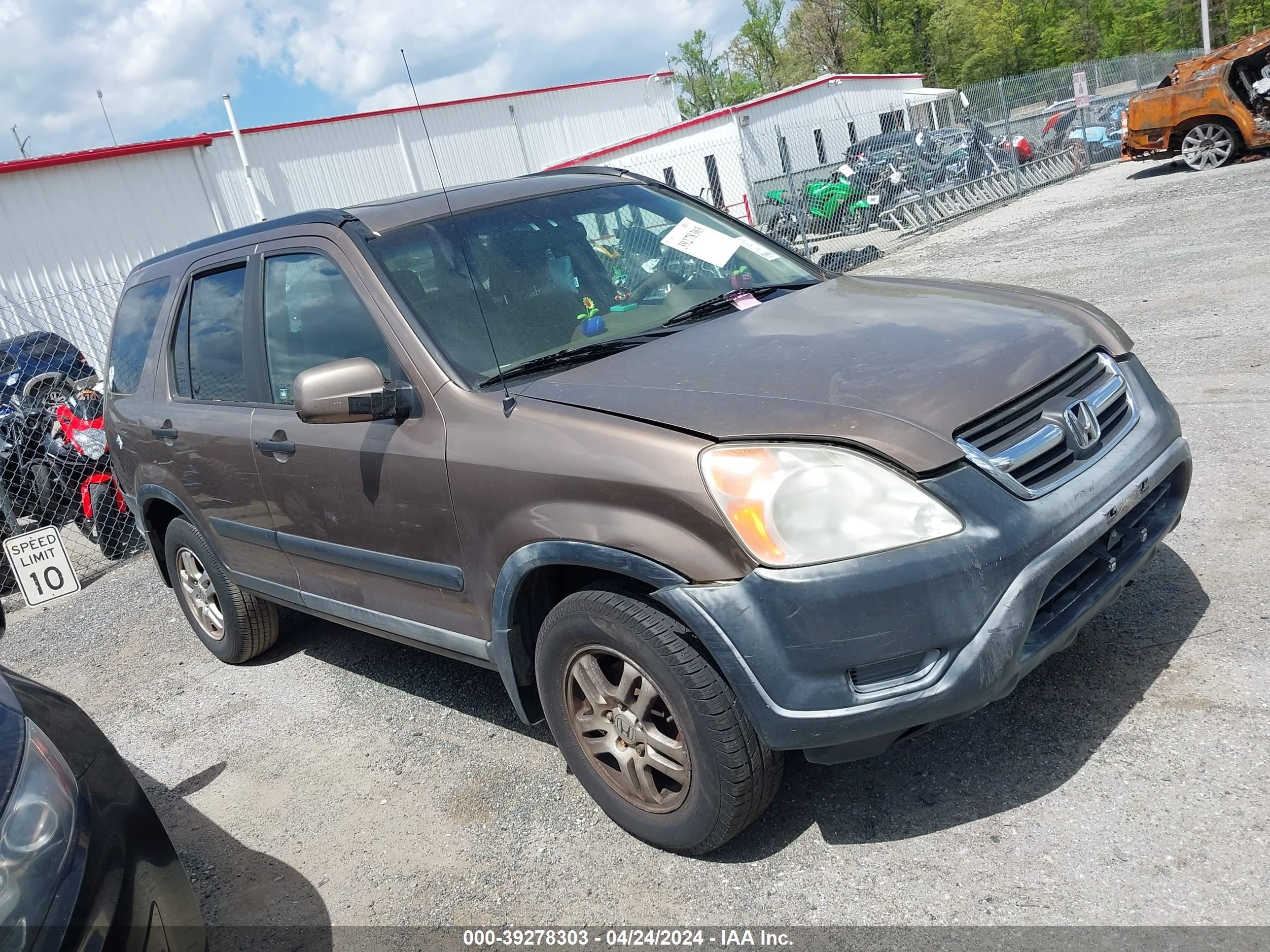 honda cr-v 2003 jhlrd78813c000268