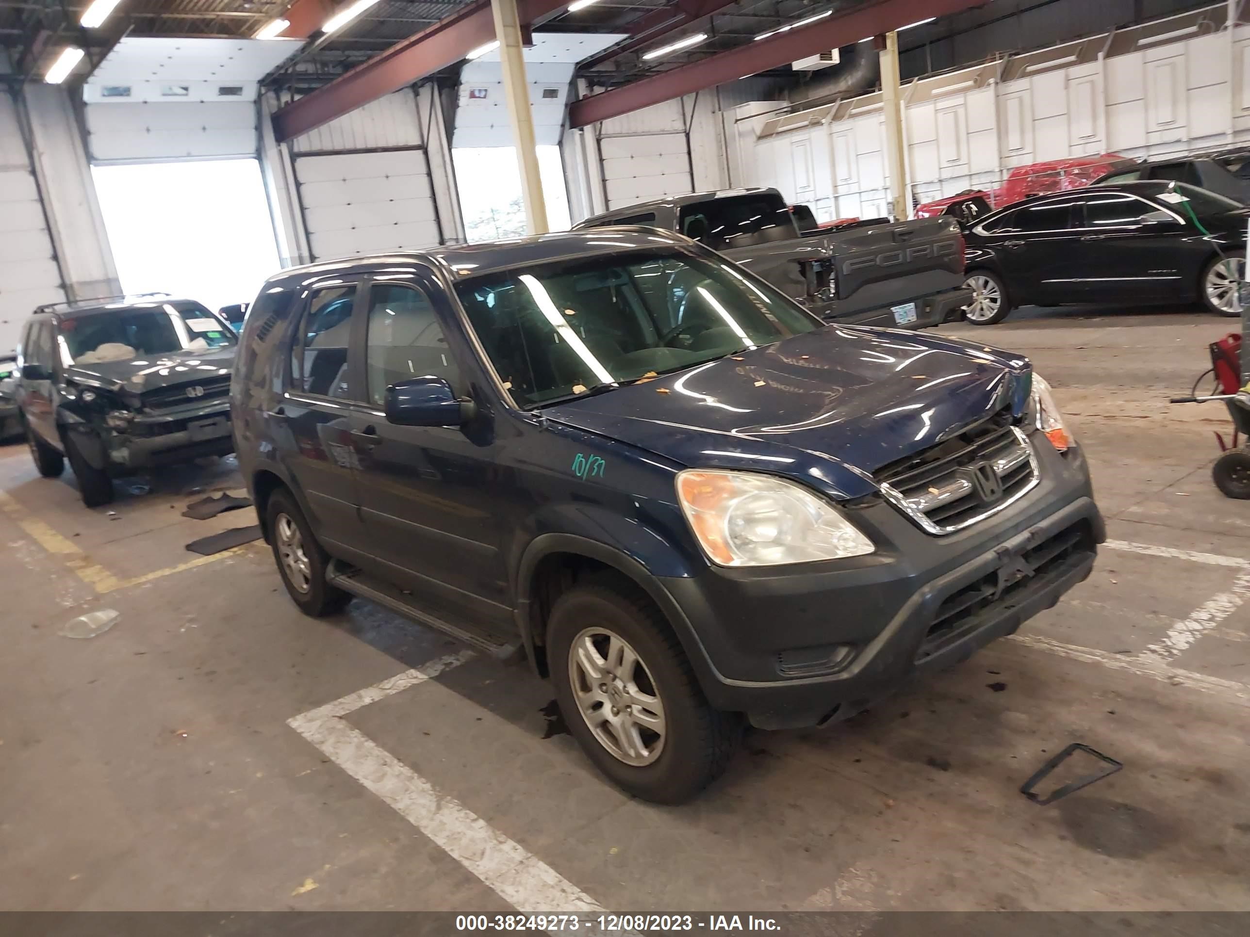 honda cr-v 2004 jhlrd78834c025626