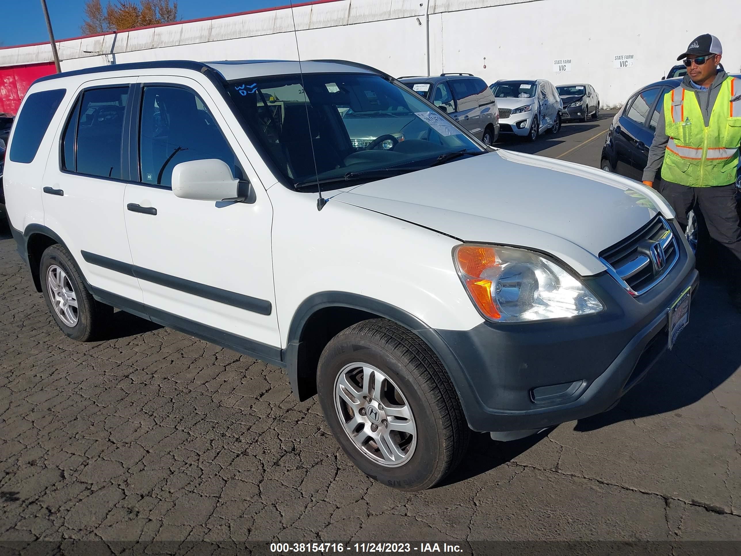 honda cr-v 2003 jhlrd78843c035578