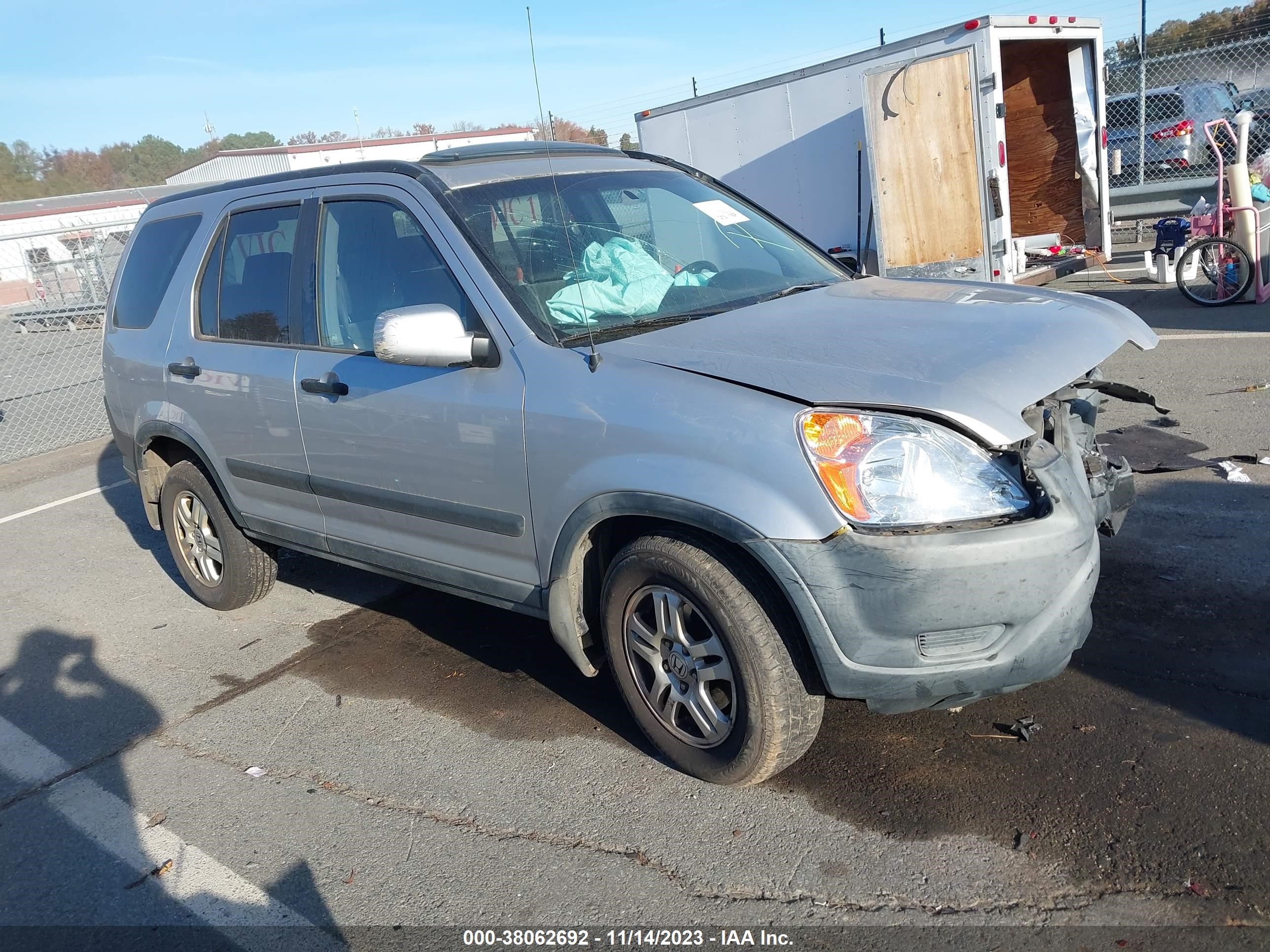 honda cr-v 2002 jhlrd78852c016875