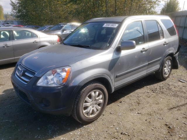 honda cr-v ex 2005 jhlrd78855c065546