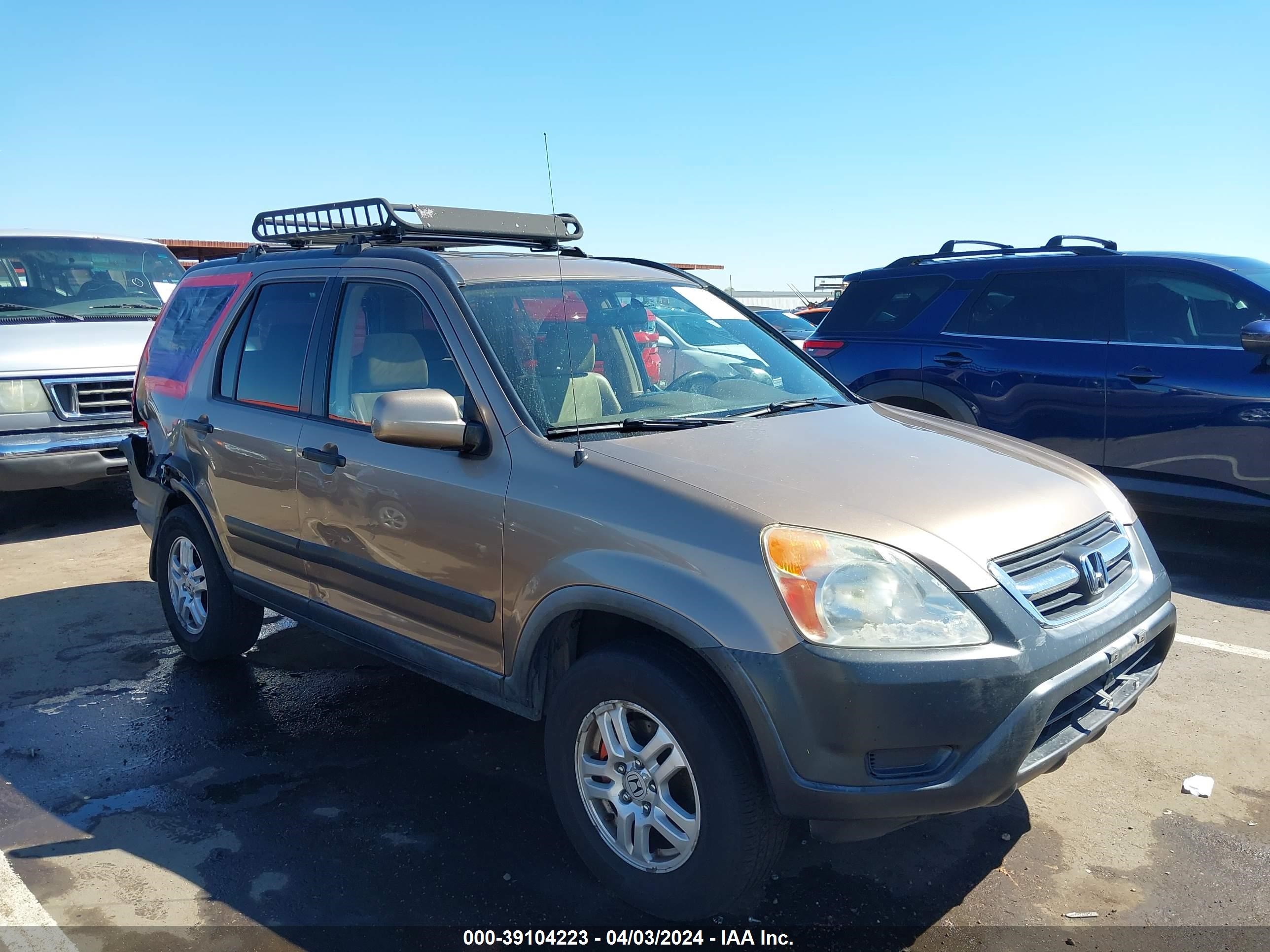 honda cr-v 2004 jhlrd78884c045886