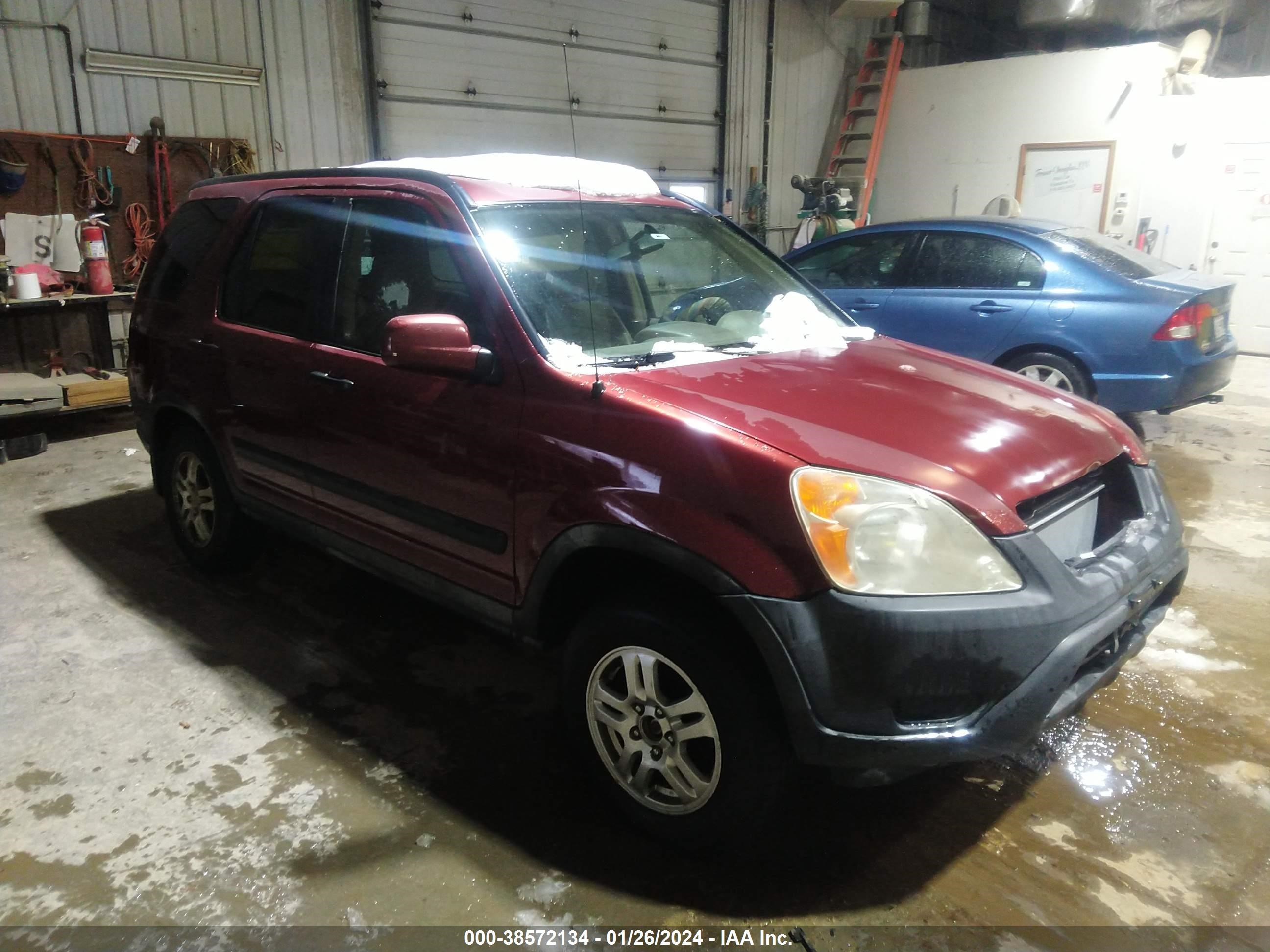 honda cr-v 2002 jhlrd788x2c042694