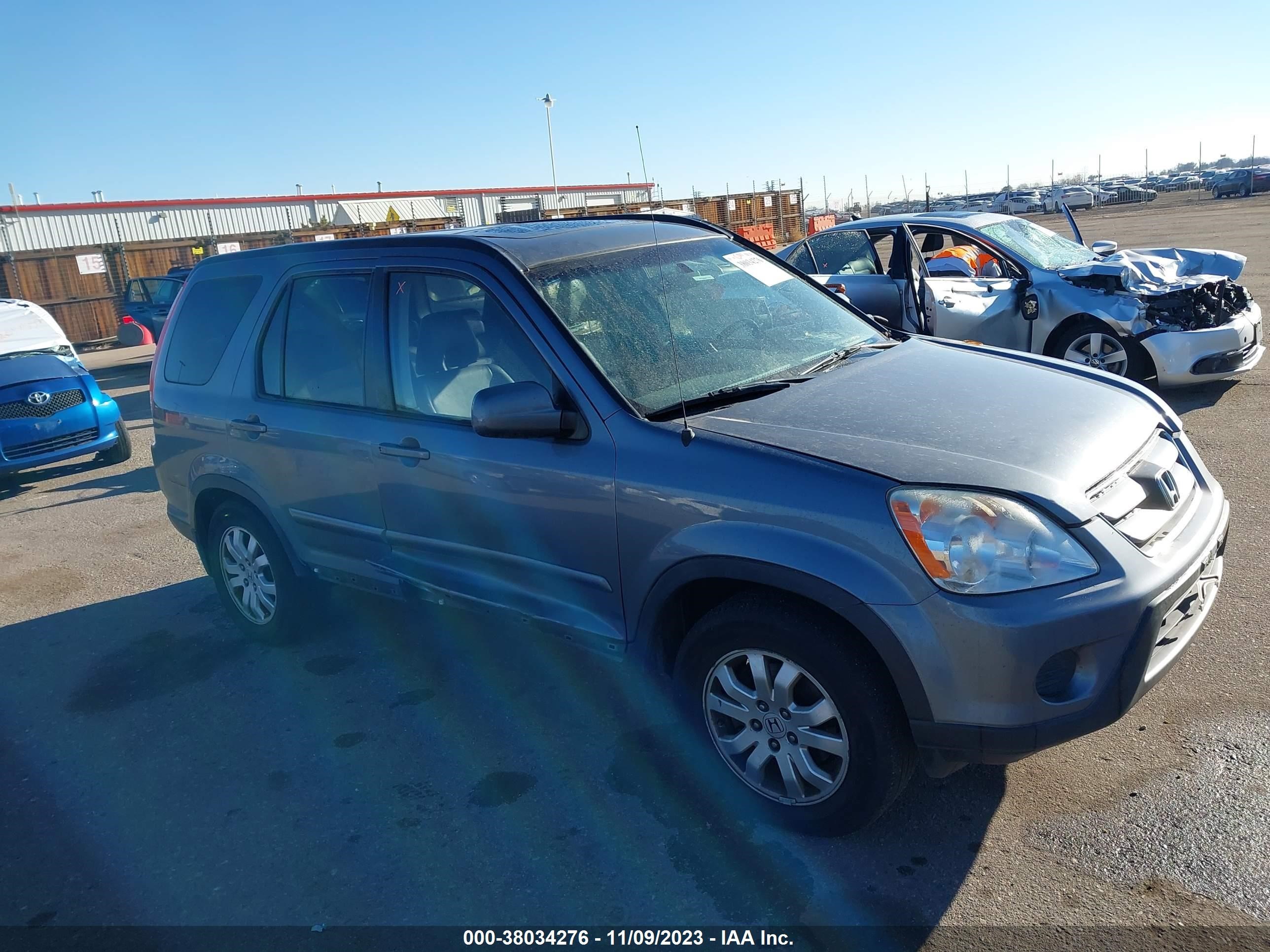 honda cr-v 2005 jhlrd78915c059655