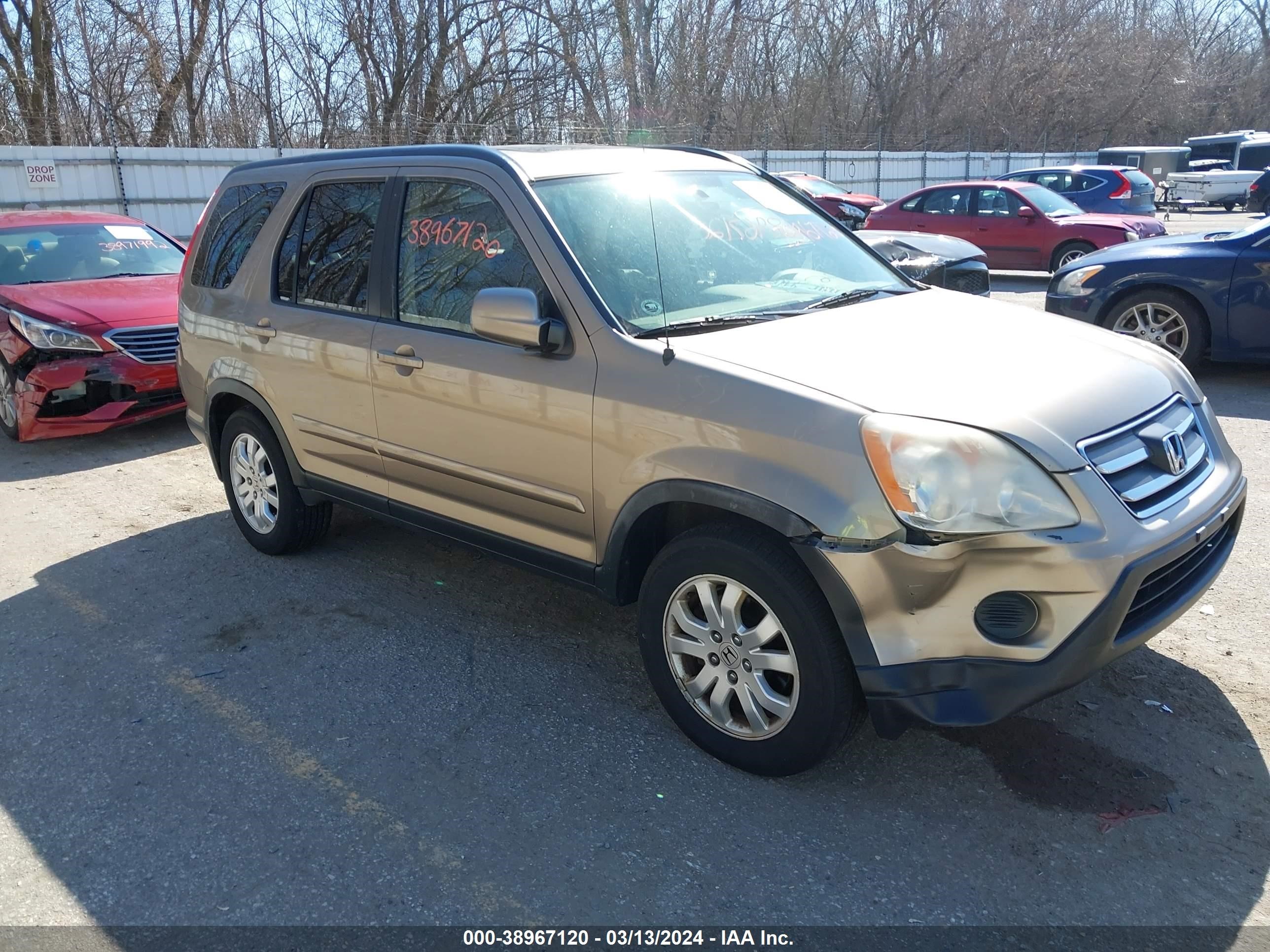 honda cr-v 2006 jhlrd78936c008014