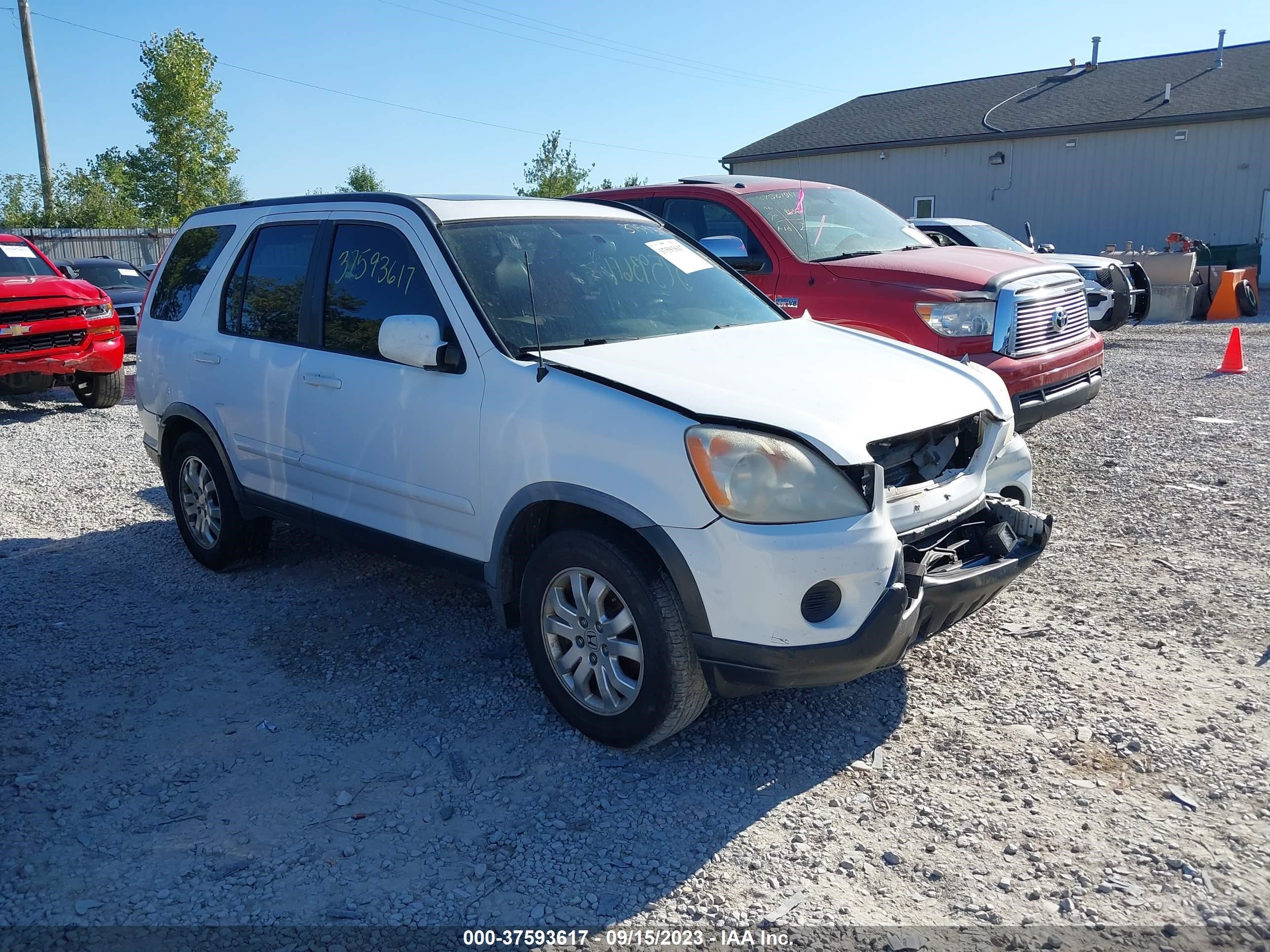 honda cr-v 2006 jhlrd78936c027338