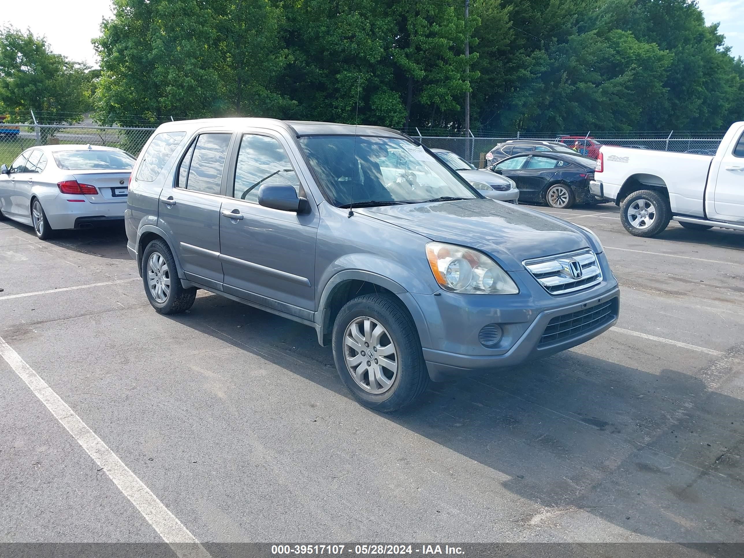 honda cr-v 2006 jhlrd78956c026675