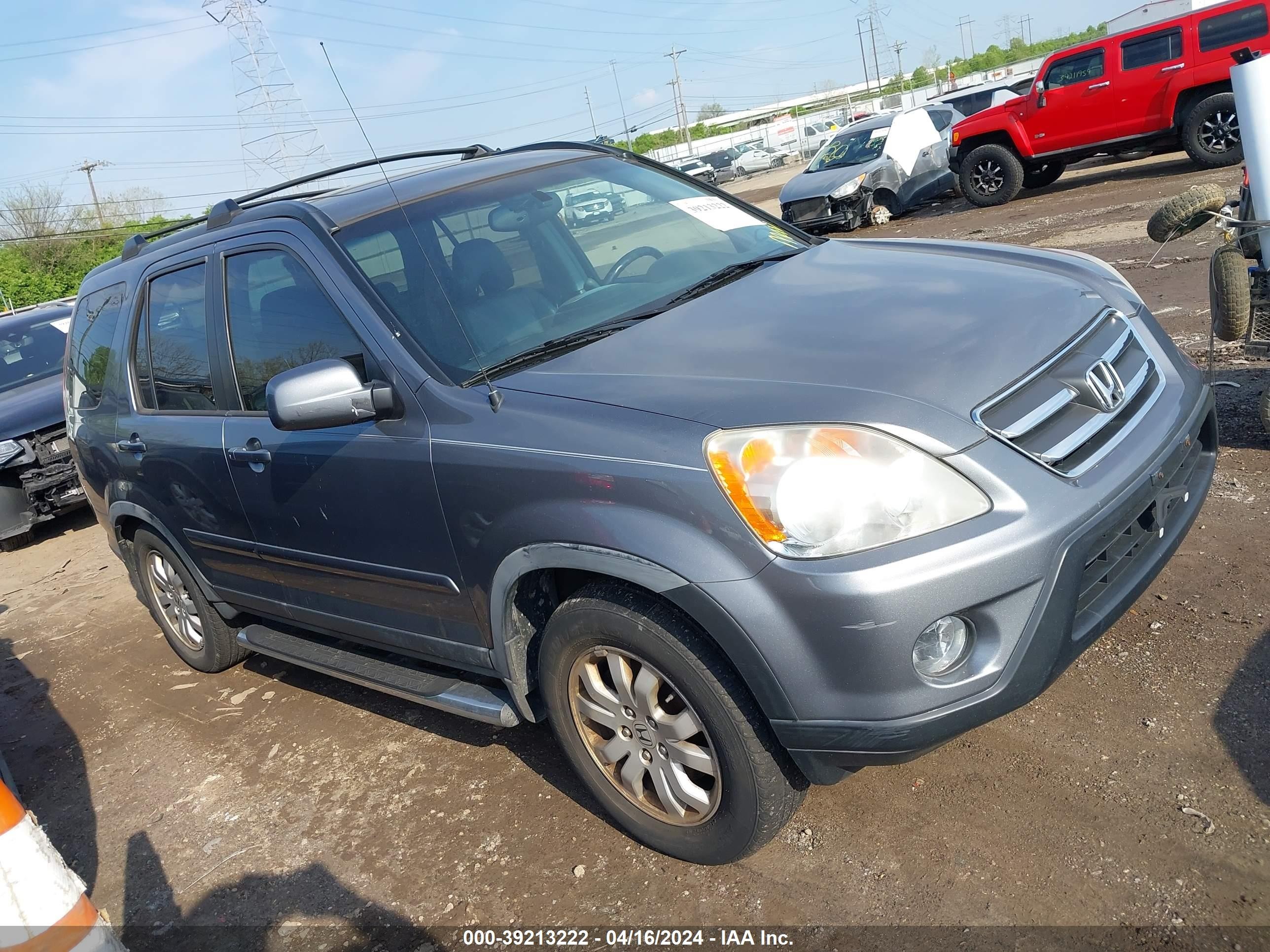 honda cr-v 2005 jhlrd78975c032332