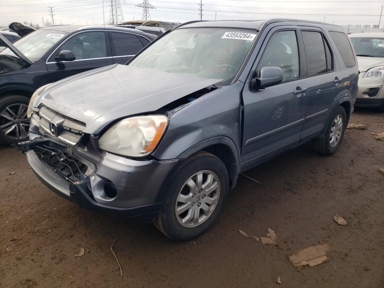 honda cr-v 2005 jhlrd789x5c029621