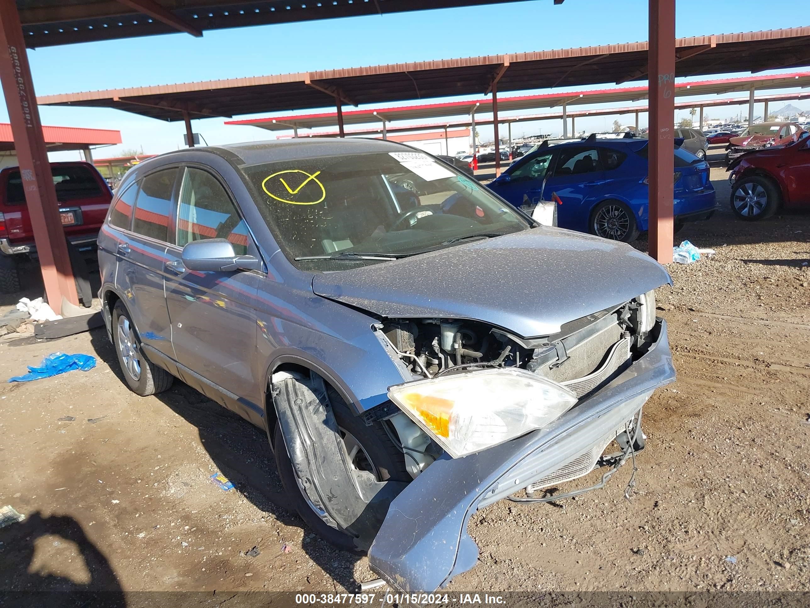 honda cr-v 2007 jhlre38767c037349