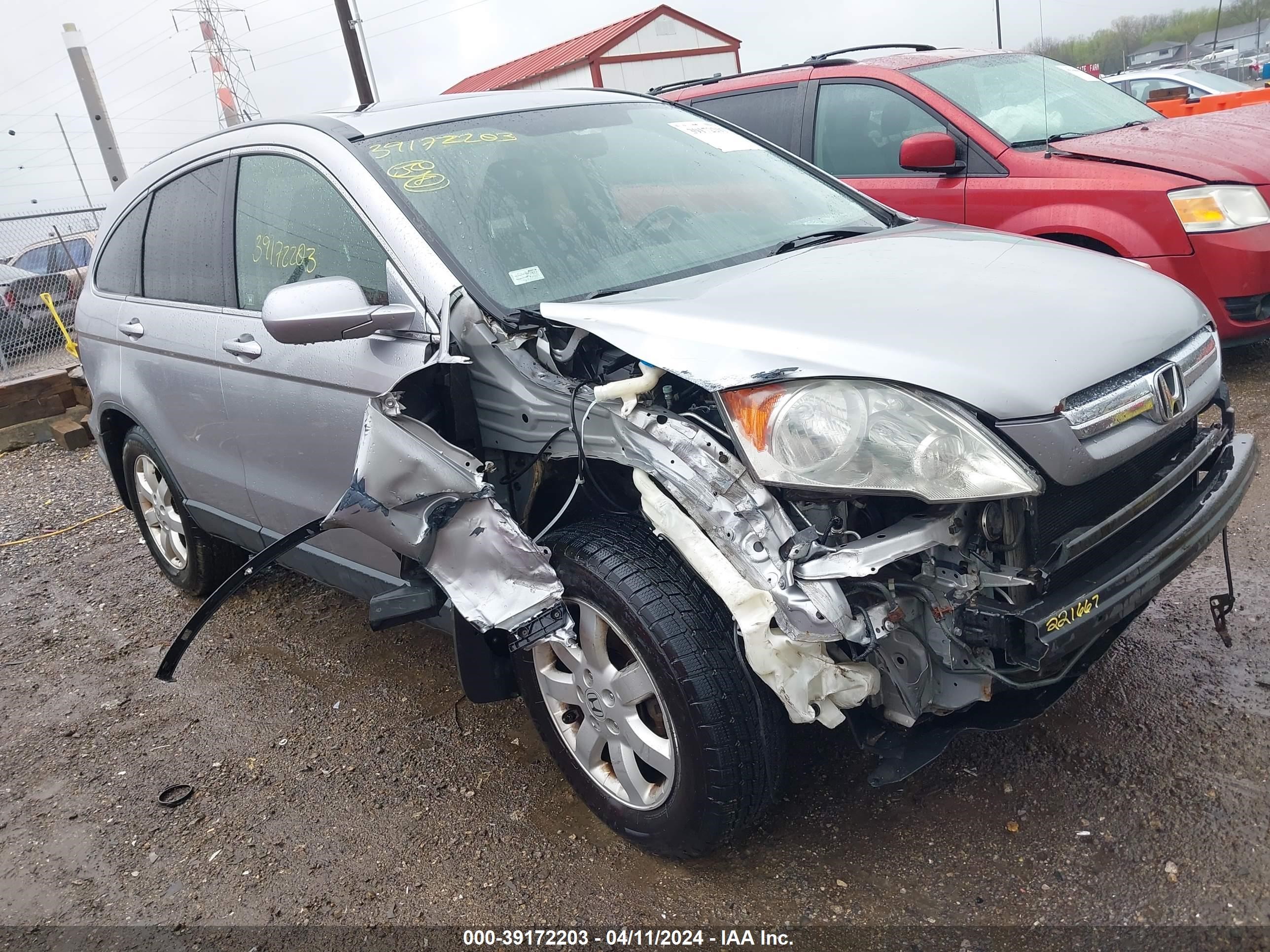 honda cr-v 2007 jhlre48767c087626